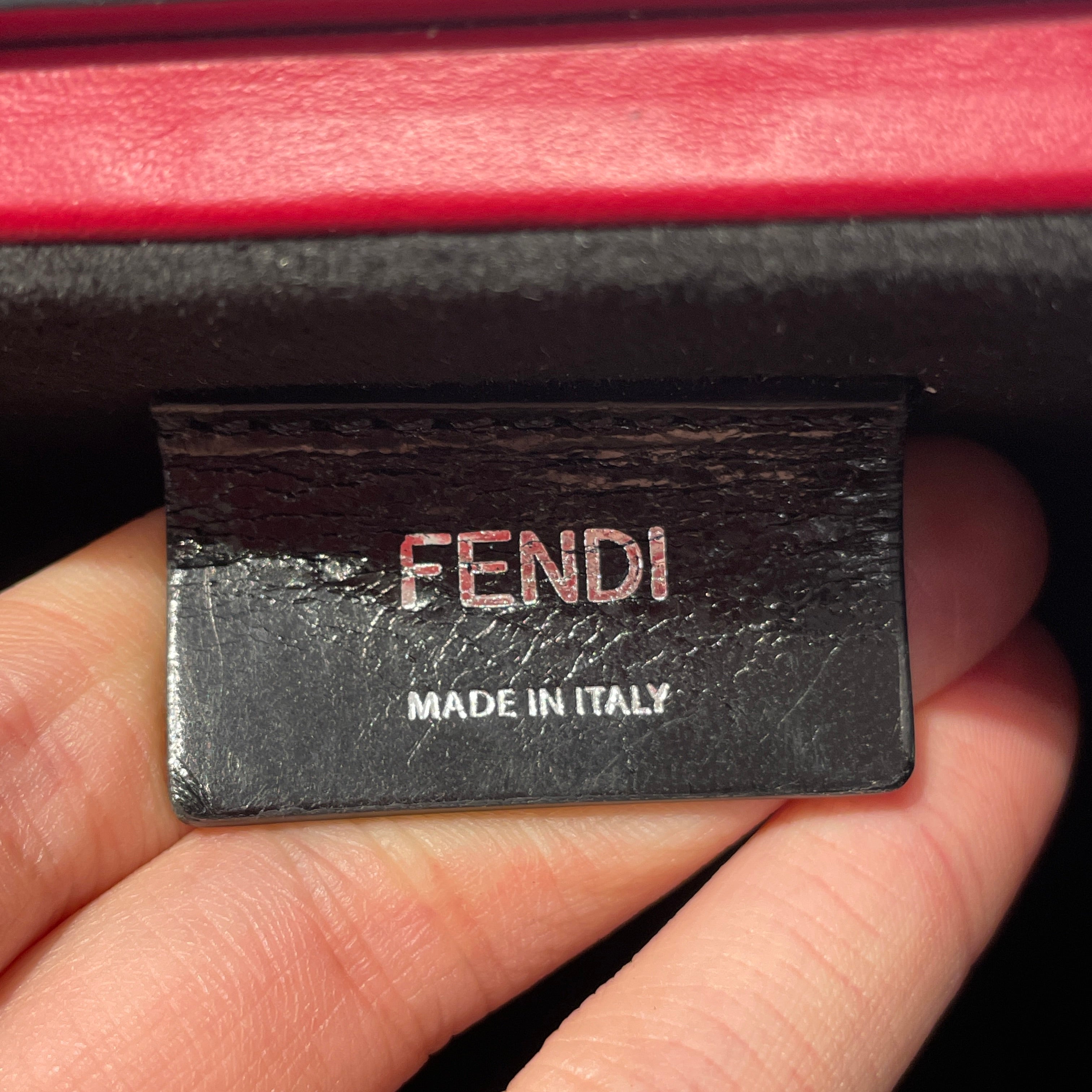 FENDI/Bag/RED/ view 3
