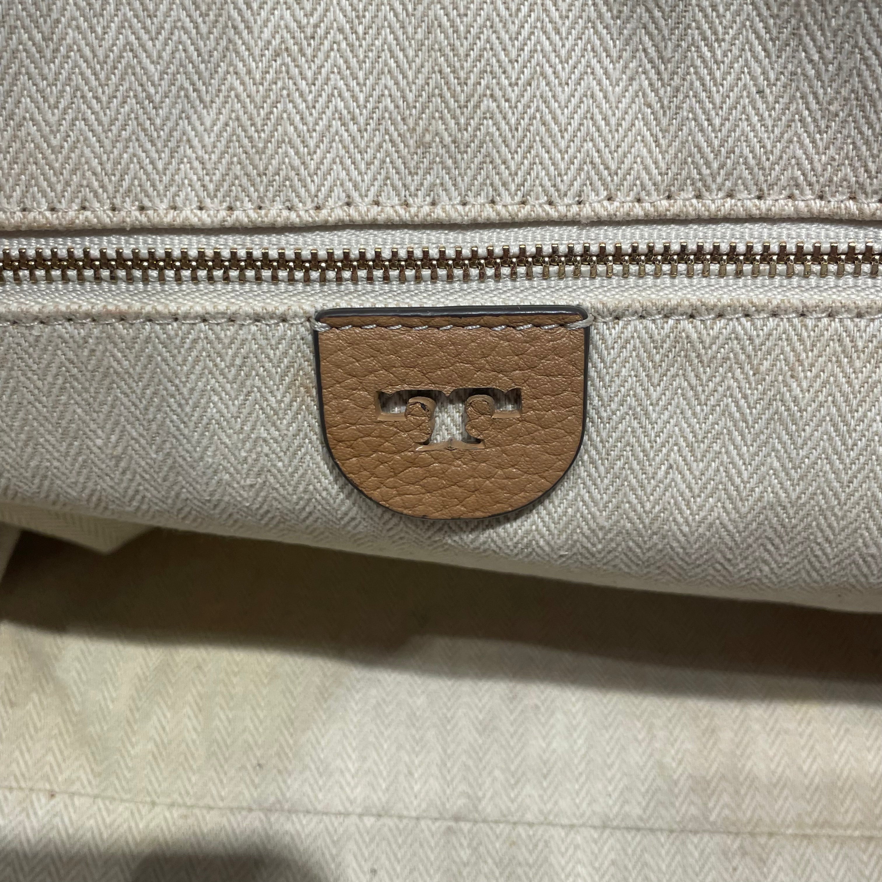 TORY BURCH/Tote Bag/Leather/CML/McGraw Pebble view 5
