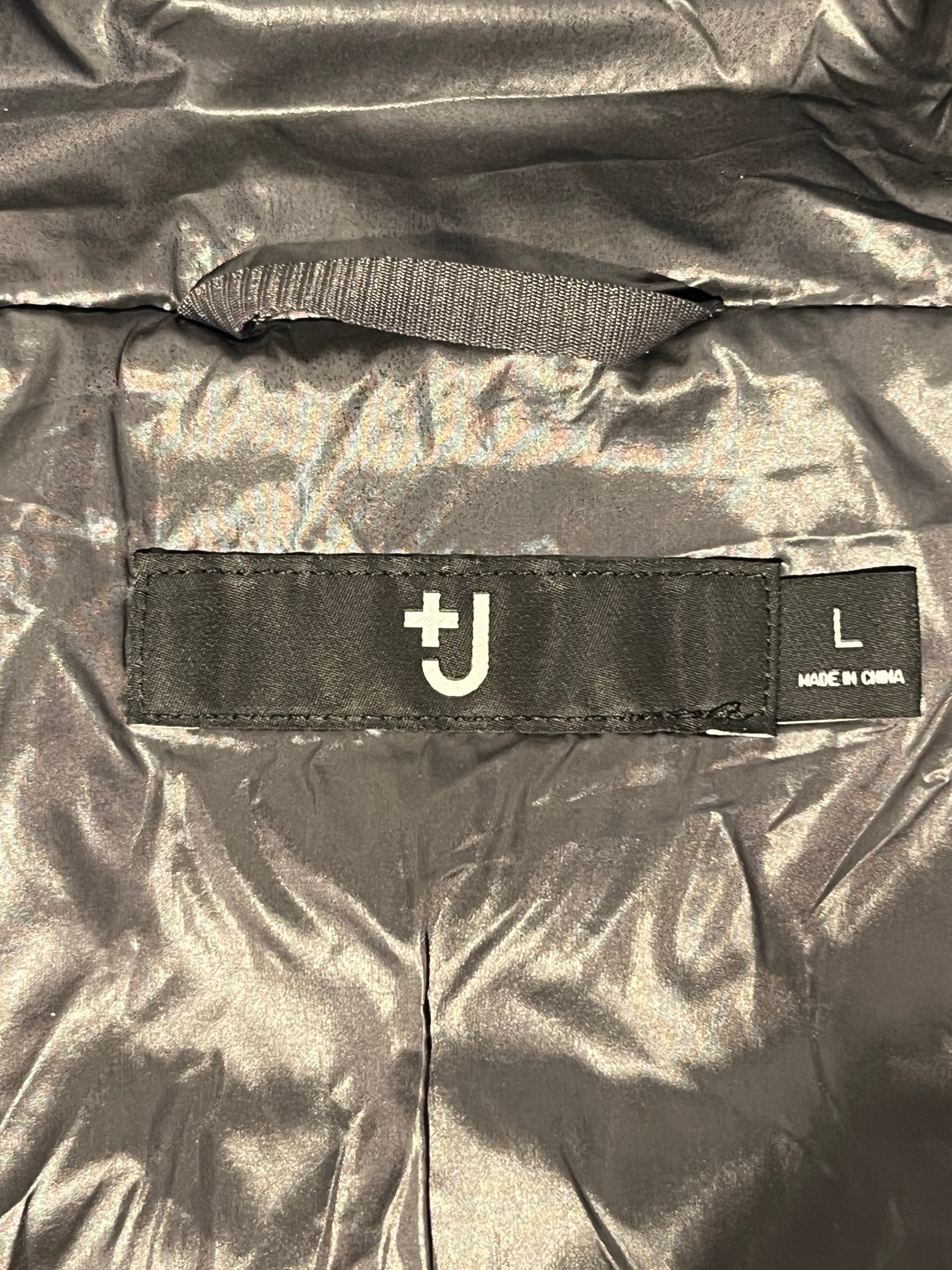 UNIQLO+J/Puffer Jkt/L/Nylon/NVY/ view 3