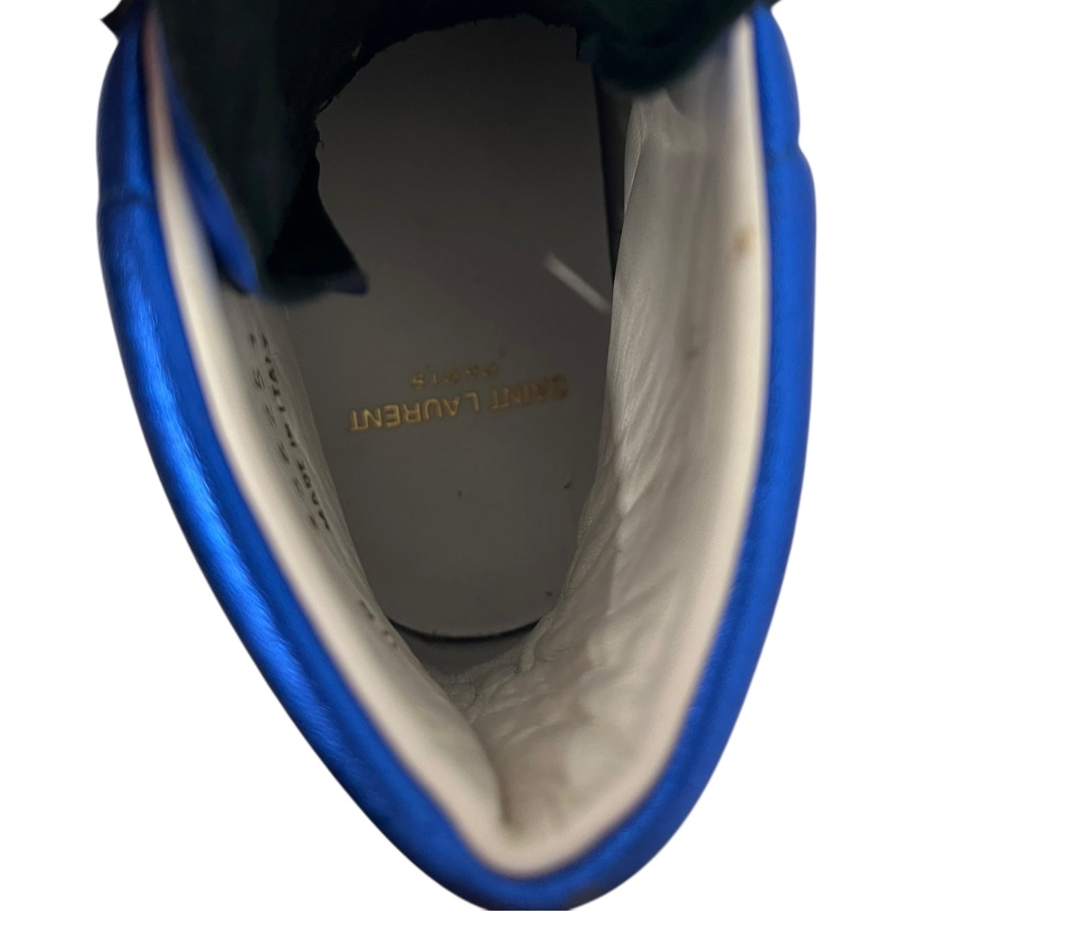 SAINT LAURENT/Hi-Sneakers/EU 36/Leather/BLU/SLP HI TOP view 3