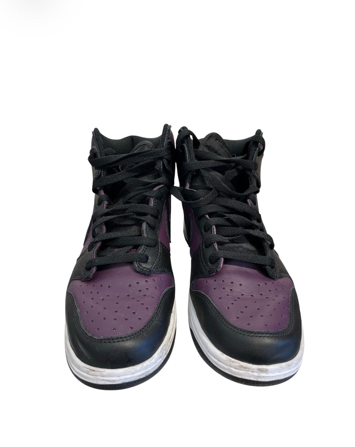 NIKE/Hi-Sneakers/US 10/Leather/PPL/nike dunk fragment view 1