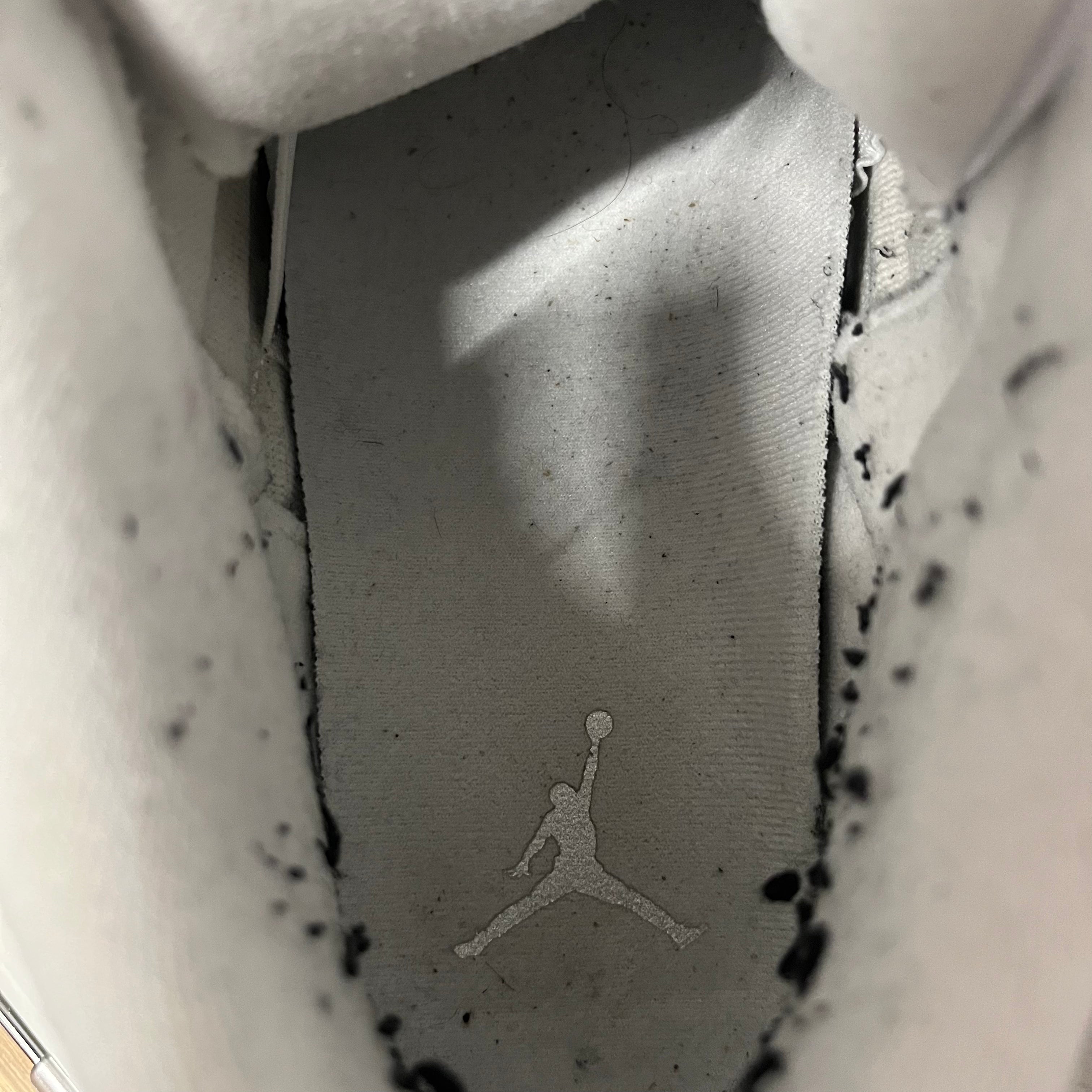 NIKE/Hi-Sneakers/US 12/Leather/WHT/JORDAN 3 RETRO "PURE MONEY" view 4