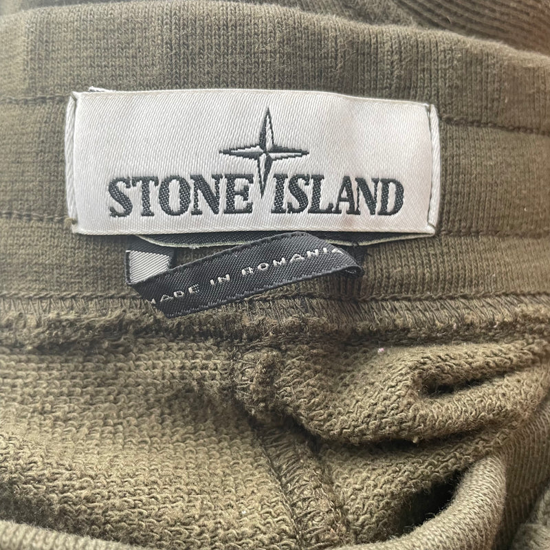 STONE ISLAND/Shorts/L/Cotton/GRN/