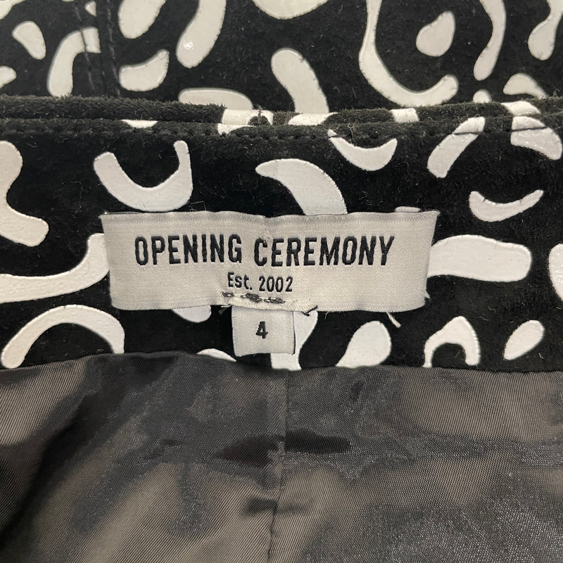 OPENING CEREMONY/Skirt/All Over Print/BLK/
