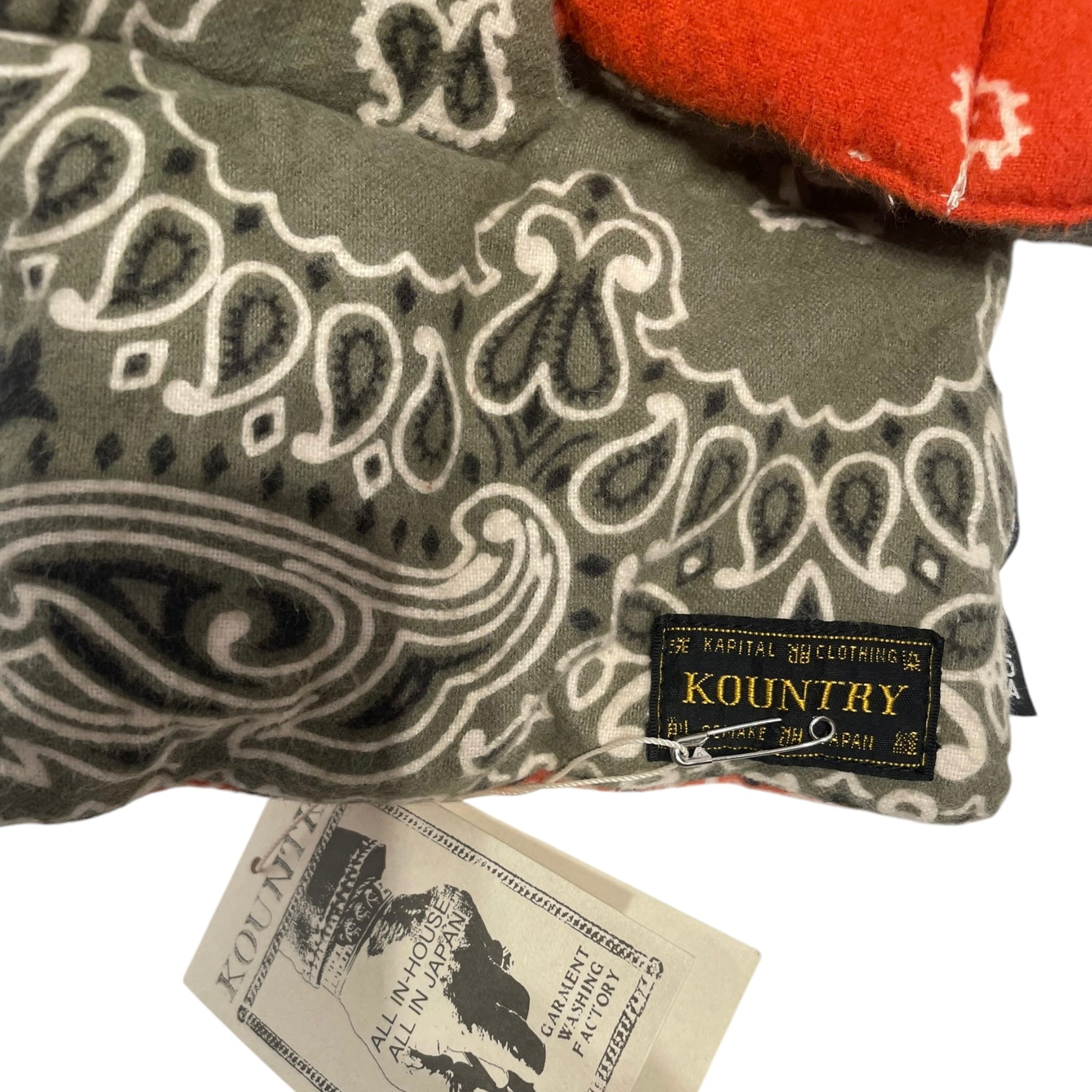 KAPITAL/Accessories/Paisley/Cotton/ORN/EK-1346XM view 3