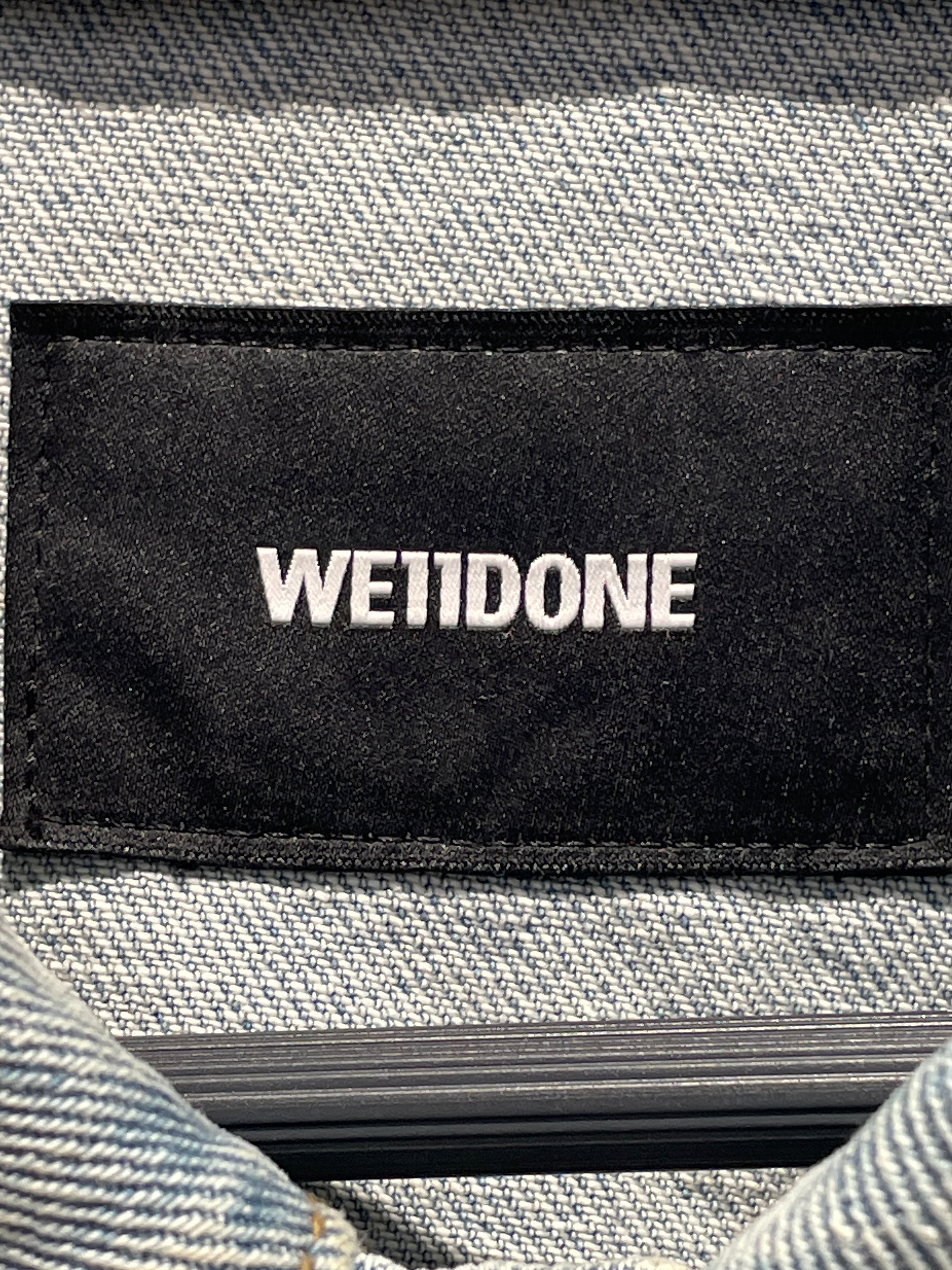 WE11DONE/Denim Jkt/M/Denim/BLU/Patch Logo Denim Jacket view 3