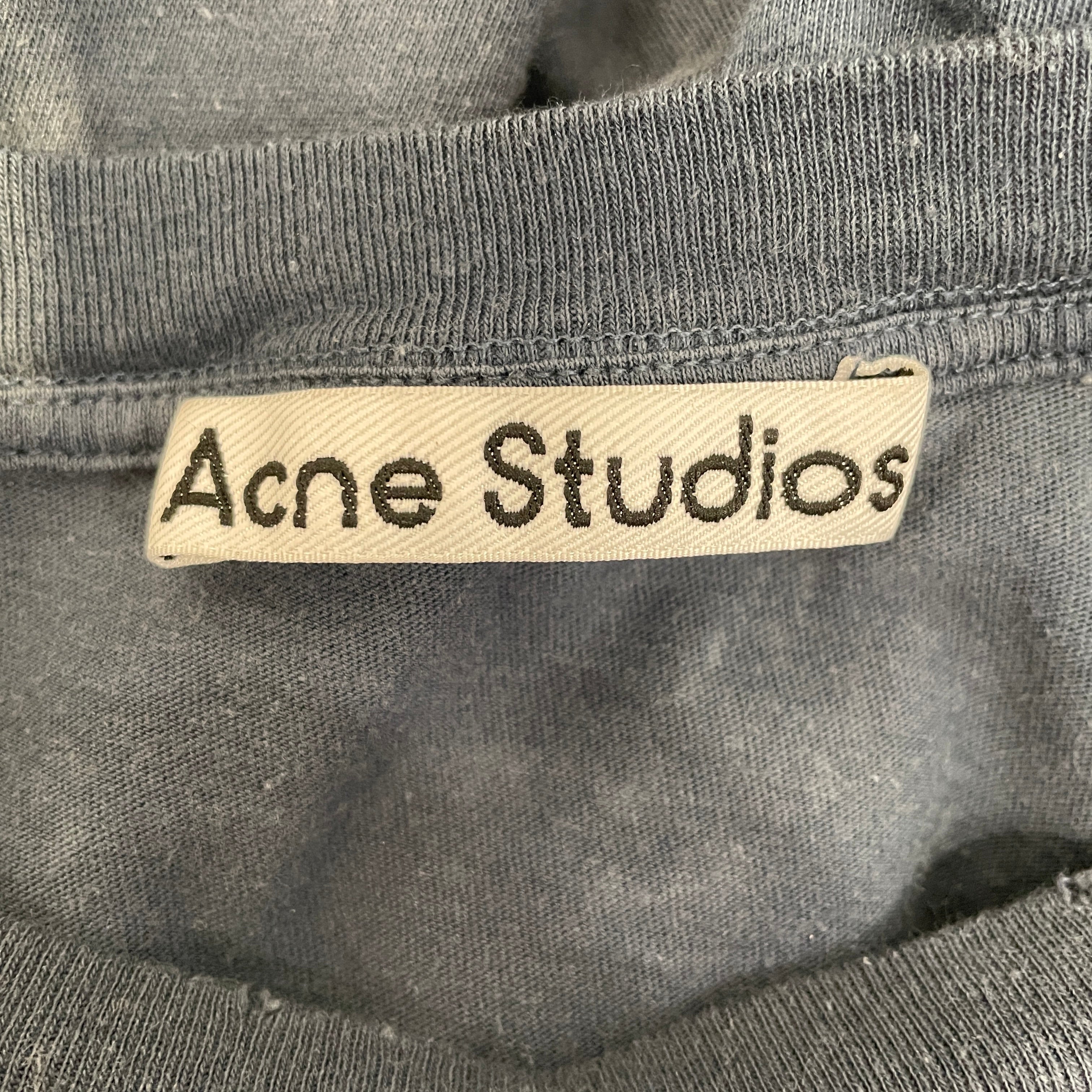 Acne Studios/T-Shirt/M/Cotton/BLU/Graphic/1996 view 3