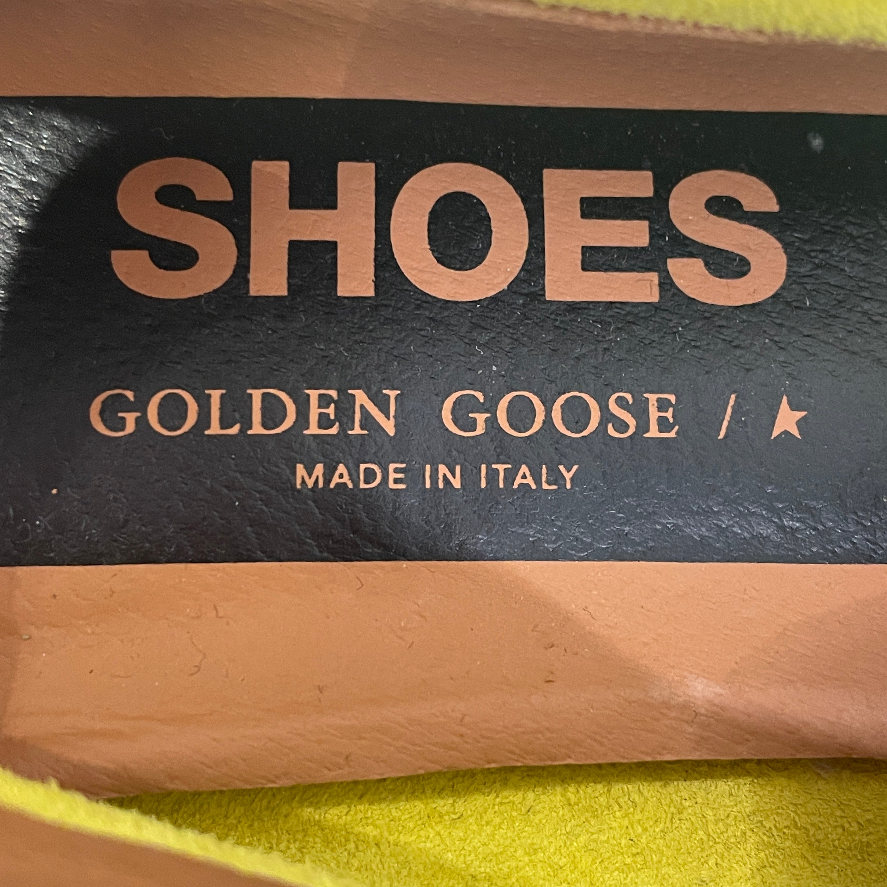 GOLDEN GOOSE/Loafers/US 6/Suede/YEL/Virginia view 3