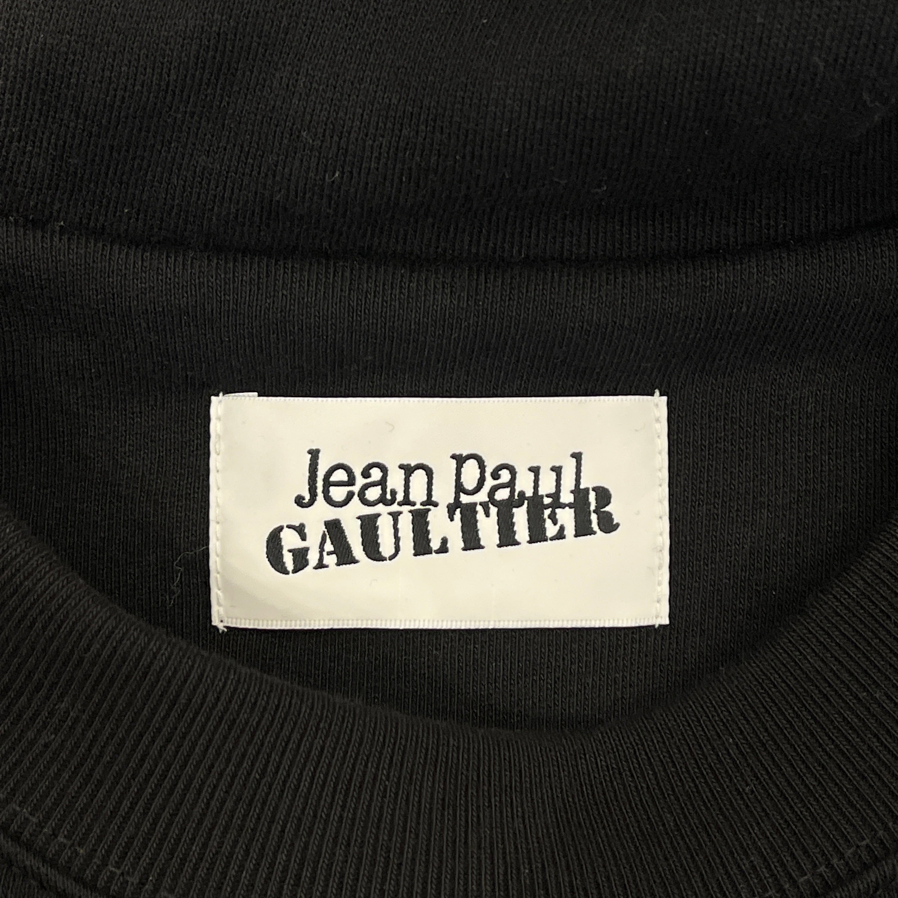 Jean Paul GAULTIER/Sweatshirt/S/Cotton/BLK/Pullover/Glitter JPG Sailor Cut Swtshrt view 3
