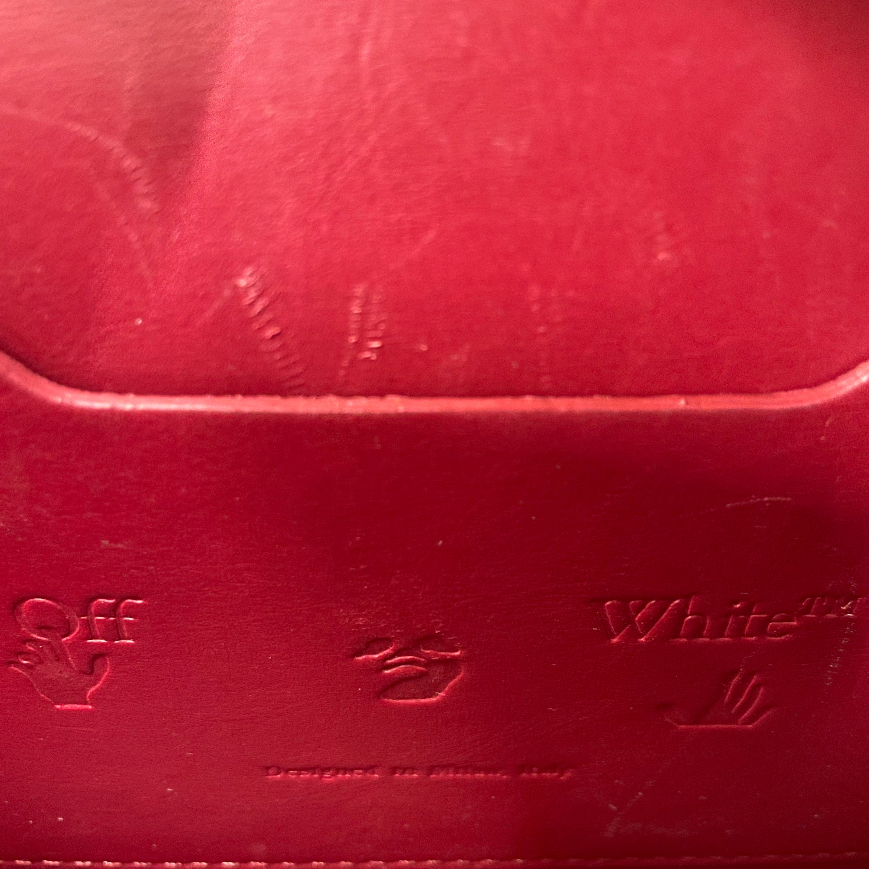 OFF-WHITE/Cross Body Bag/Leather/BLK/JITNEY 1.4 TOP HANDLE BAG view 4