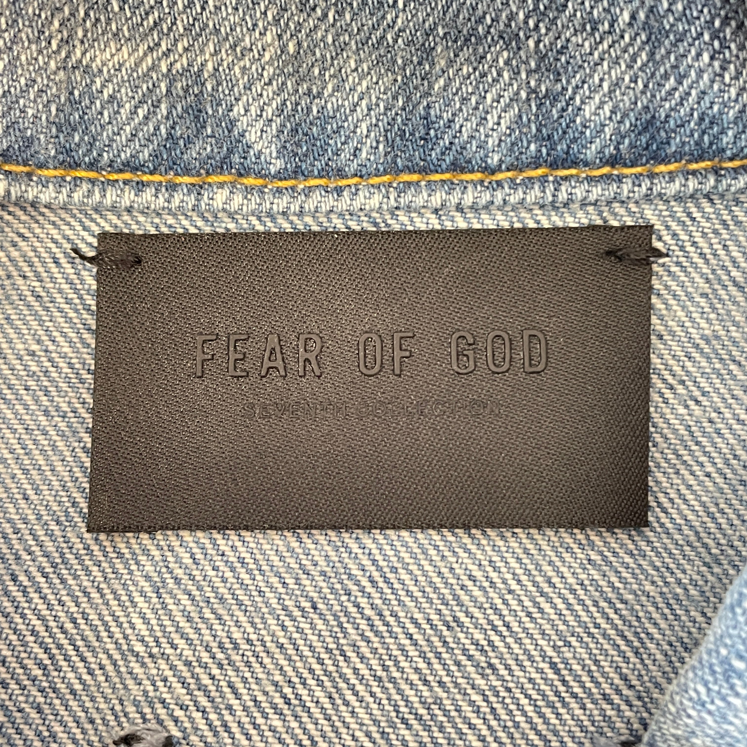 FEAR OF GOD/Denim Jkt/S/Denim/IDG/ view 3