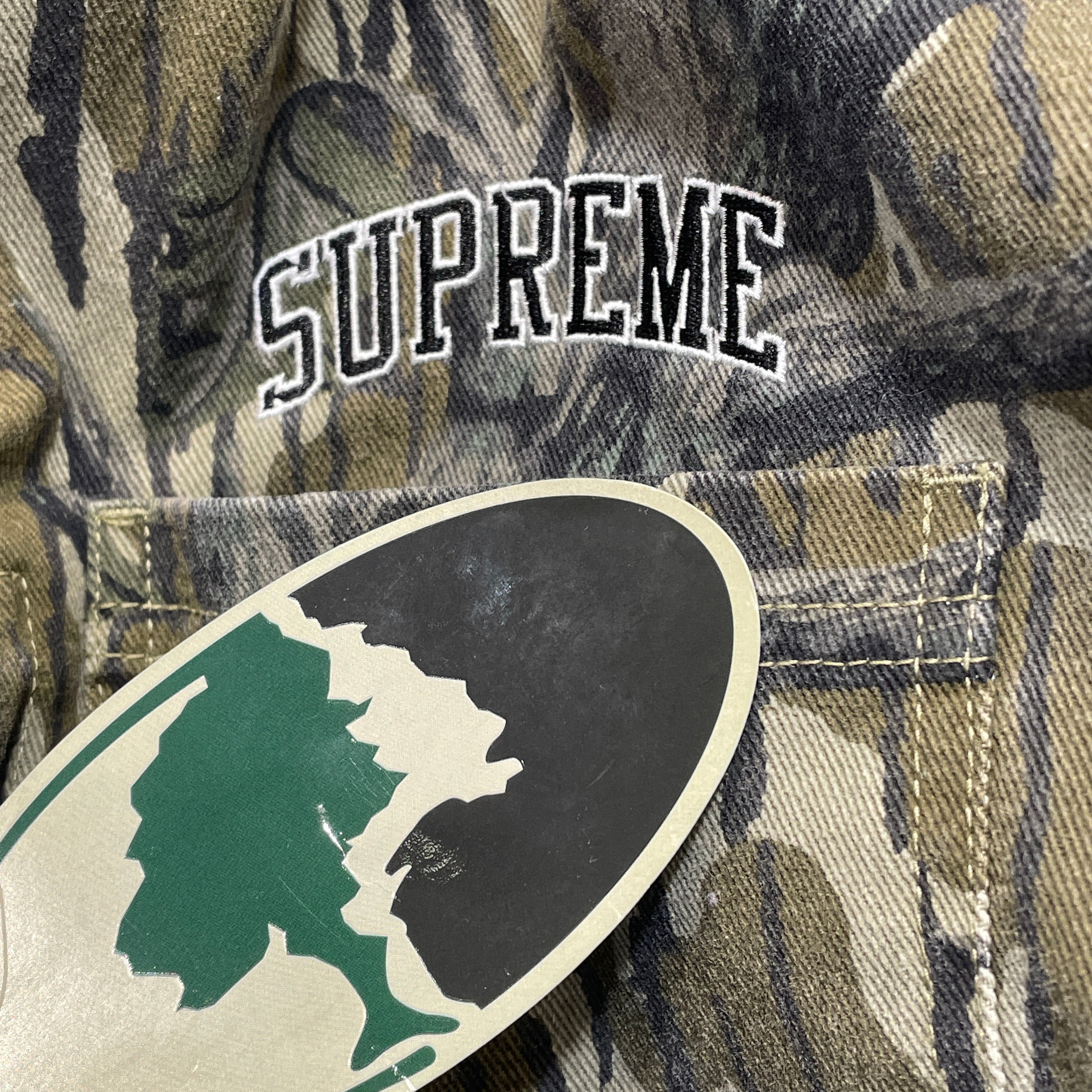 Supreme/MOSSY OAK/Overall/S/Cotton/KHK/Camouflage/FW18 Camo coverall view 5