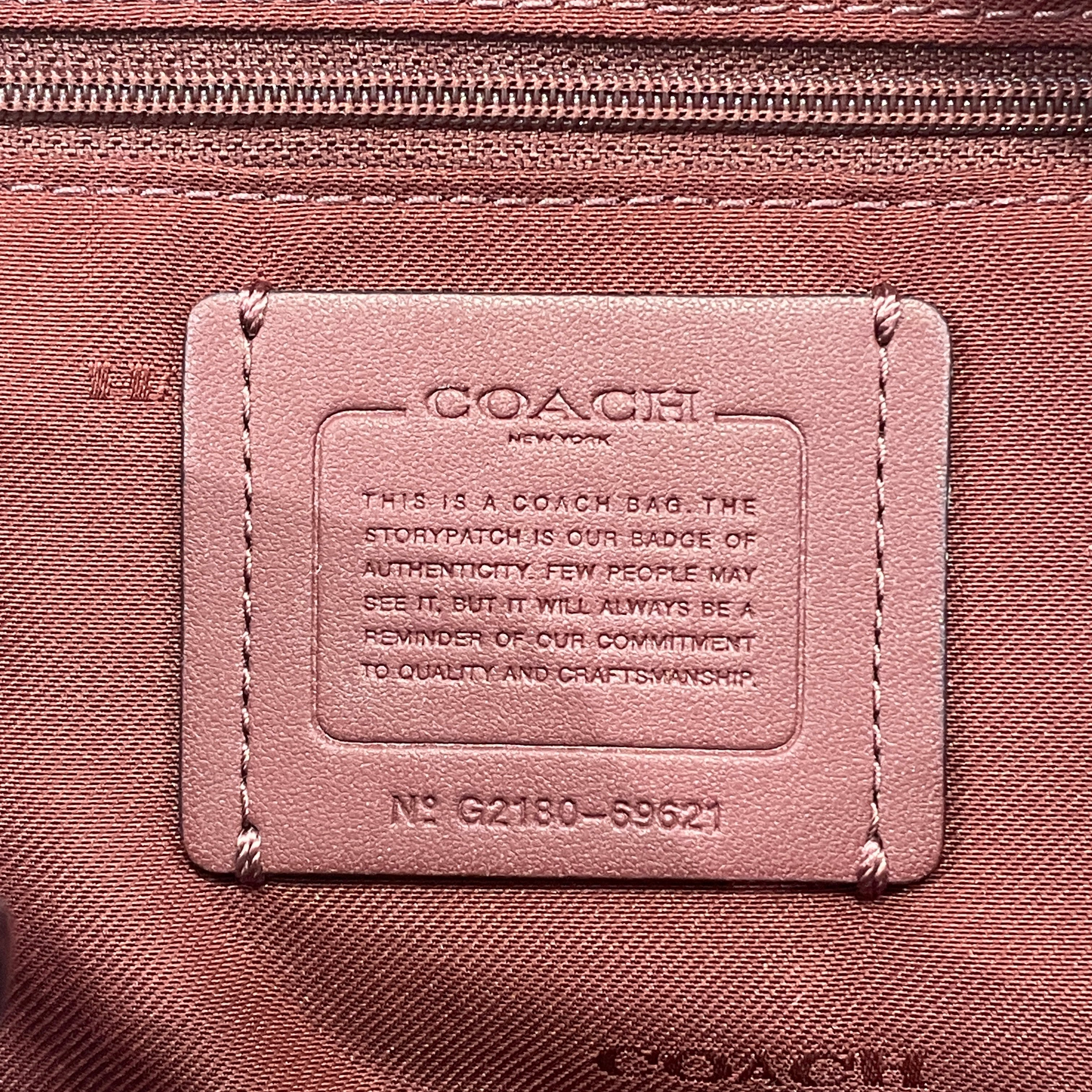 COACH/Cross Body Bag/Leather/PNK/ view 4