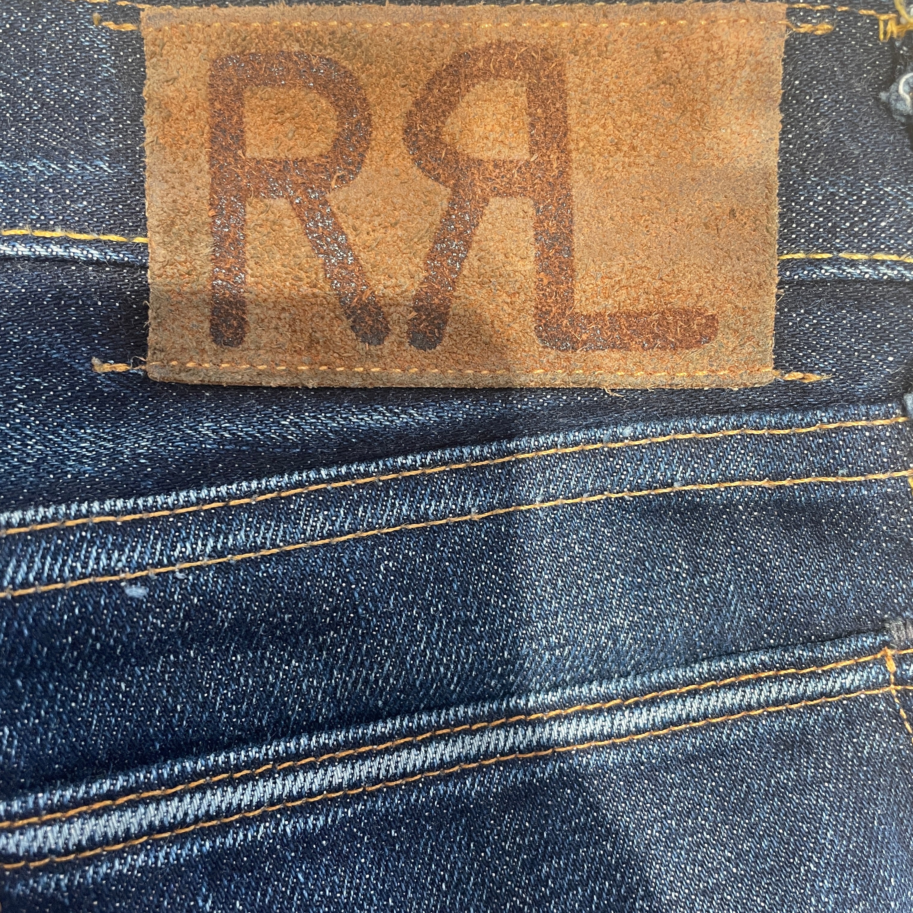 RRL/Pants/30/Denim/NVY/RN #41381 view 3