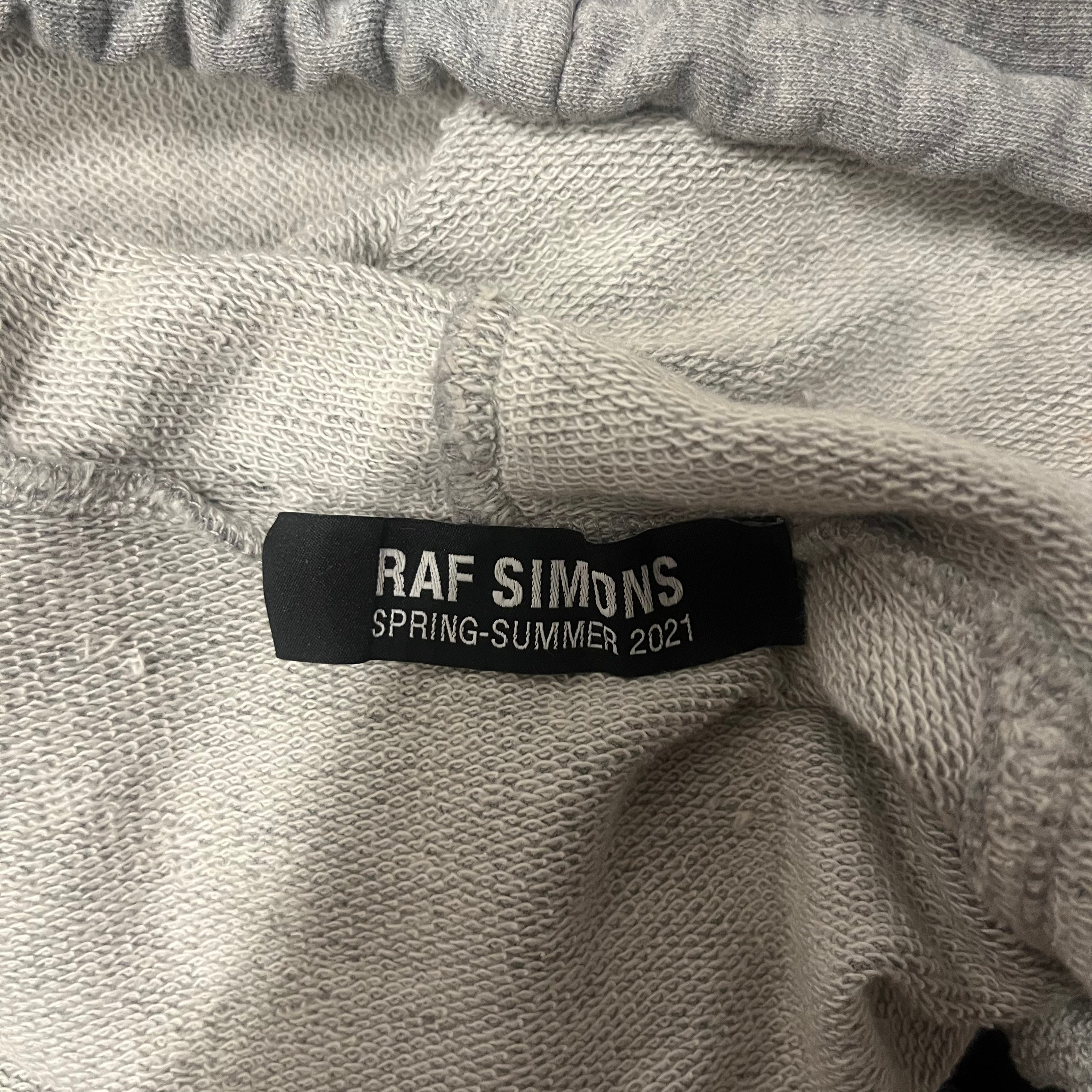 RAF SIMONS/Hoodie/M/Cotton/GRY/welcome home view 3