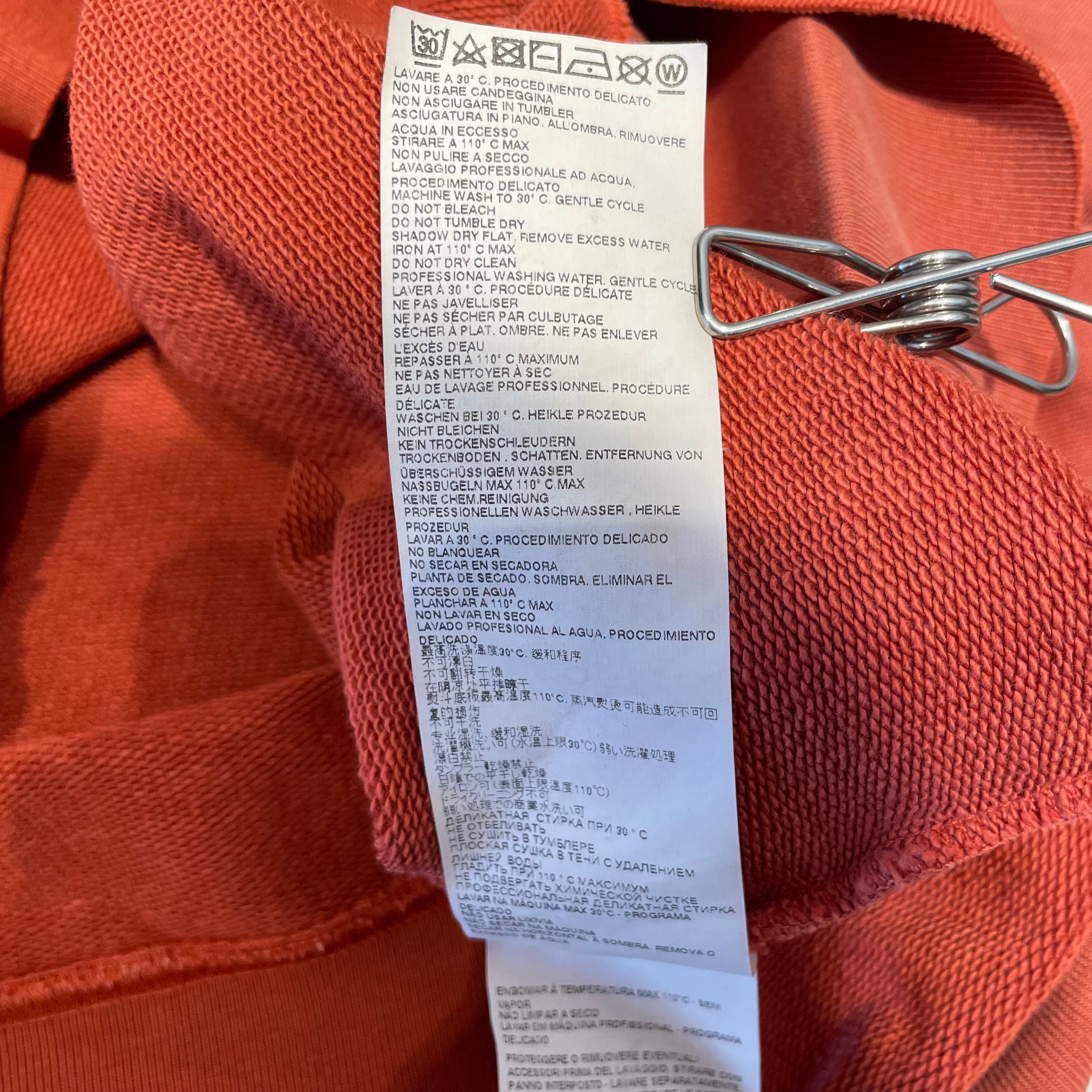 Maison Margiela/Sweatshirt/S/Cotton/ORN/Fded French Terry Sweatshirt view 5
