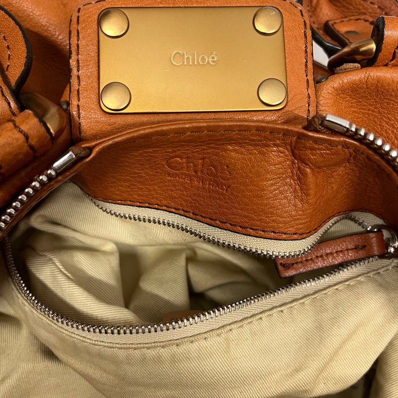 Chloe/Hand Bag/M/Leather/ORN/Chloe Paddington Hand  Bag