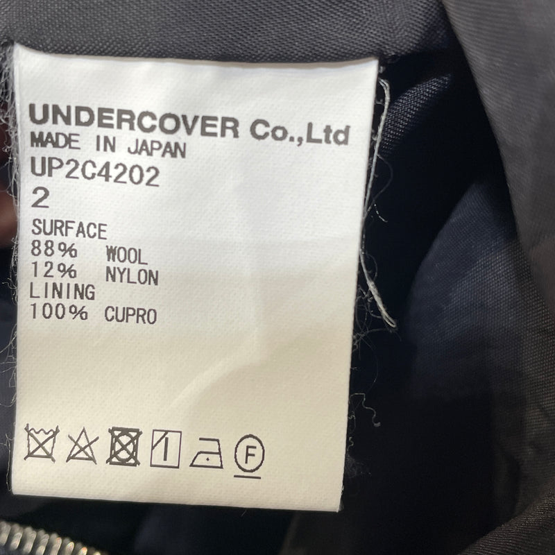 UNDERCOVER/Jacket/2/Wool/BLK/
