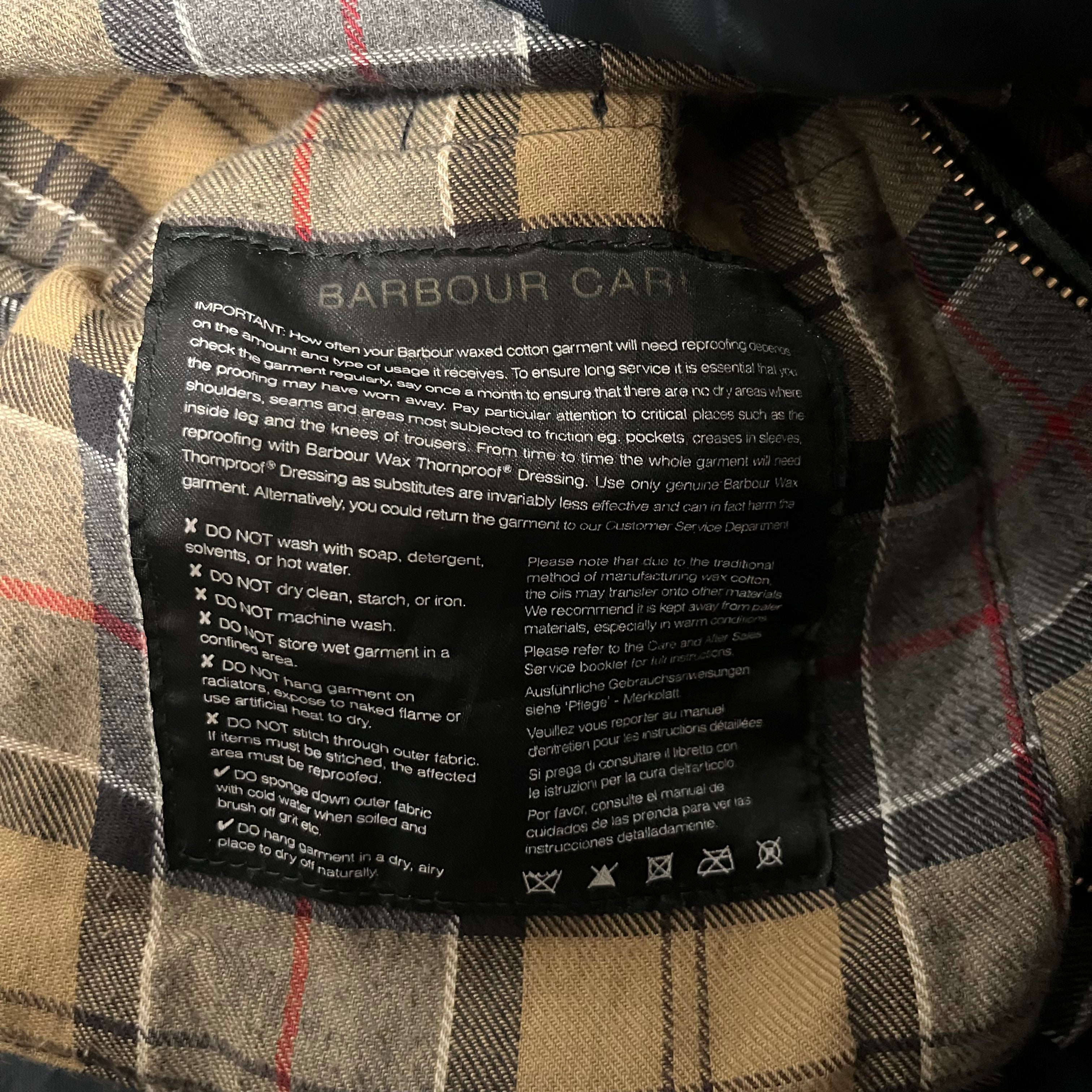 Barbour/Windbreaker/XS/Nylon/BLK/ view 4