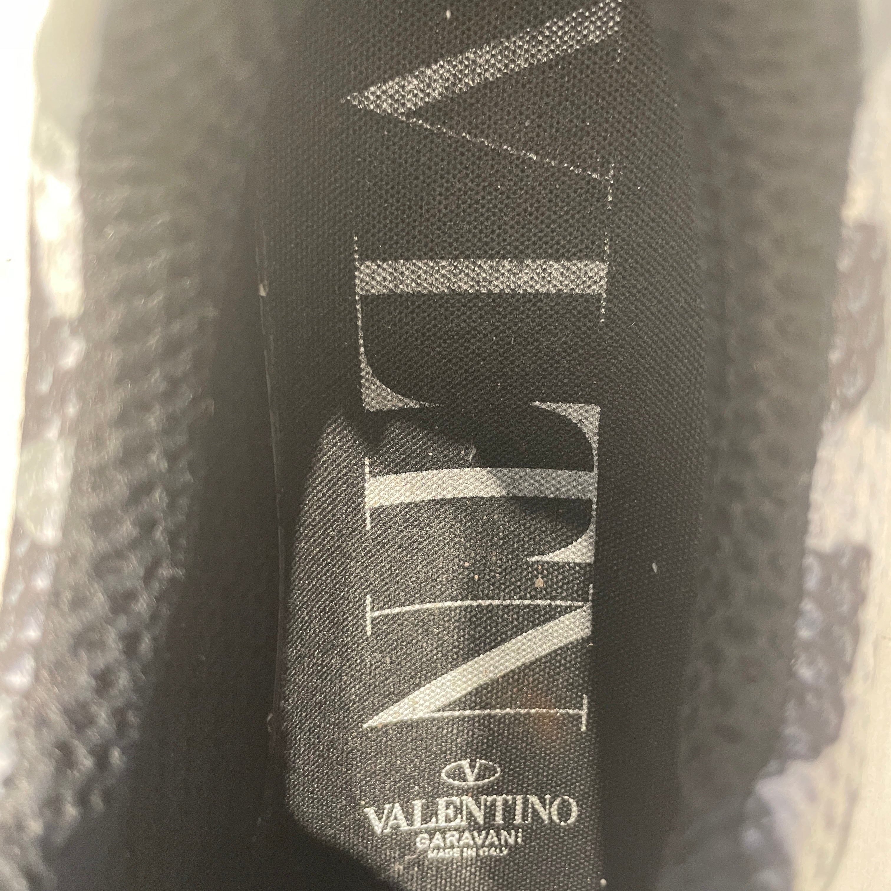 VALENTINO/Sandals/US 10/Cotton/BLK/ view 3