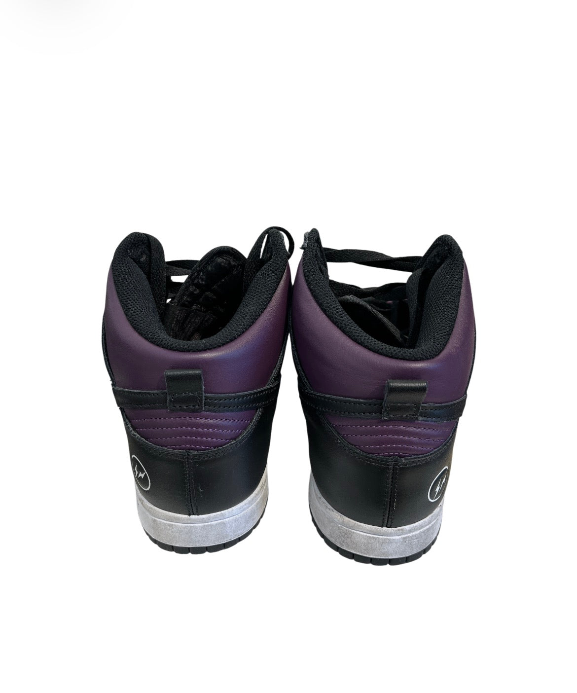 NIKE/Hi-Sneakers/US 10/Leather/PPL/nike dunk fragment view 2