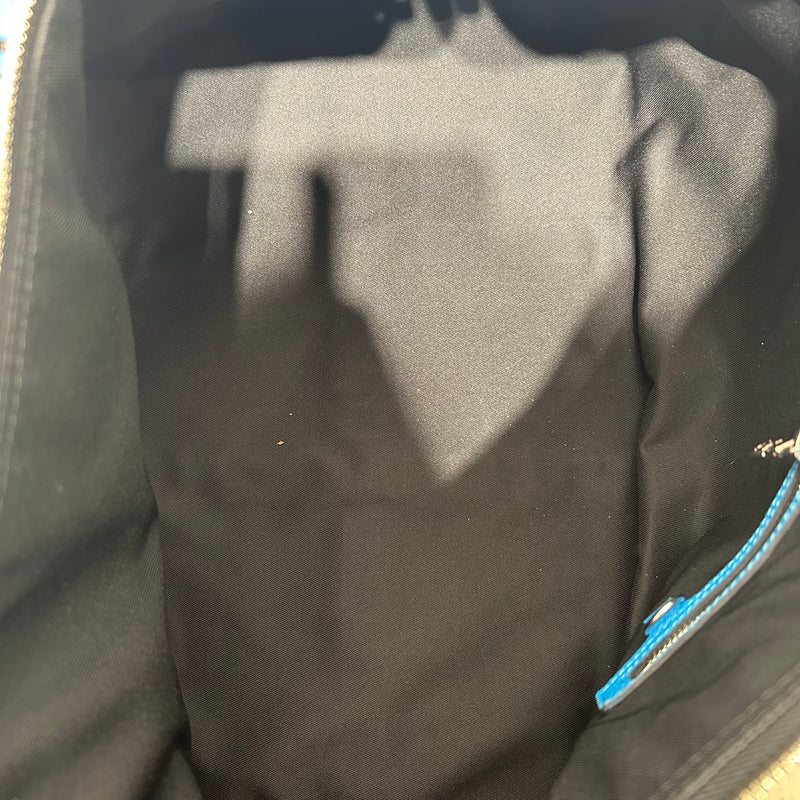 LOUIS VUITTON/Bag/Monogram/BLU/BLUE LAGOON TAIGARAMA KEEPALL