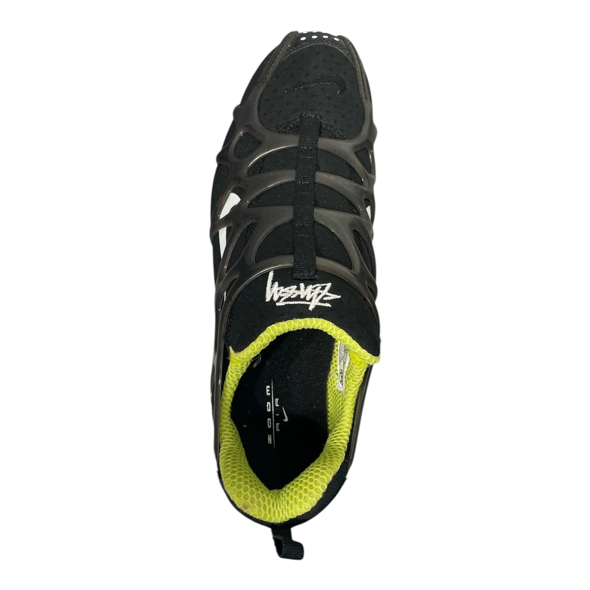 NIKE/STUSSY/Low-Sneakers/US 9.5/Cotton/BLK/Spiridon KK view 3