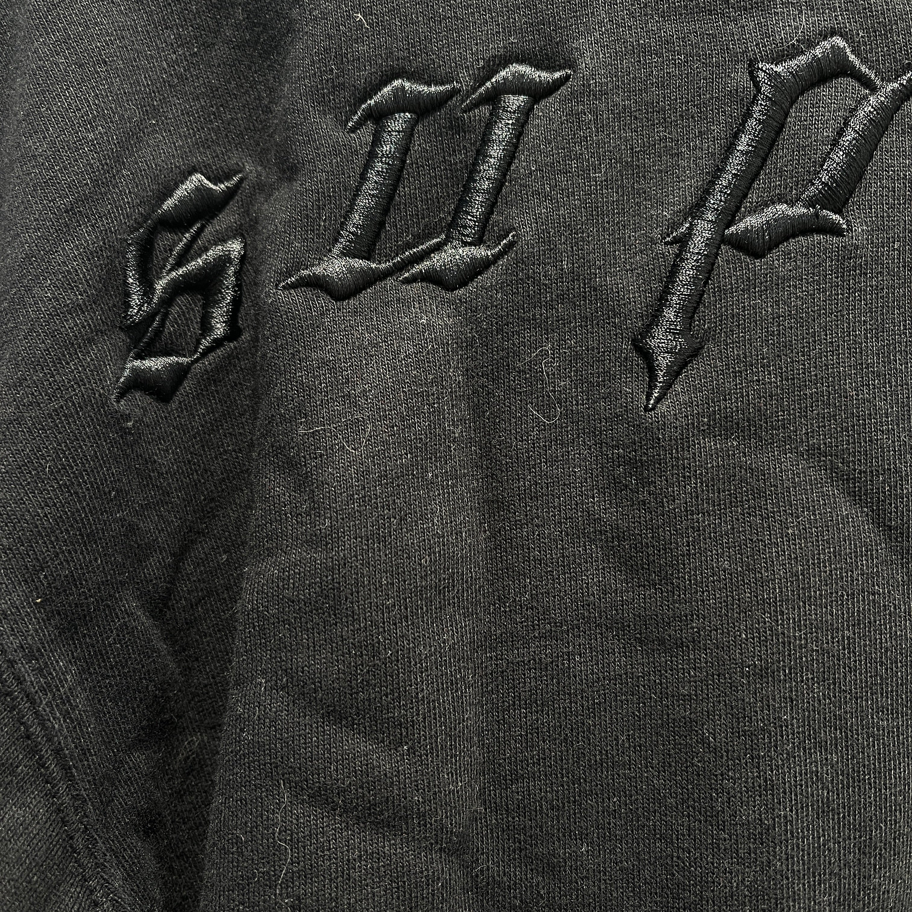 Supreme/Hoodie/L/Cotton/BLK/EMBROIDERED OLD ENGLISH SCRIPT view 5