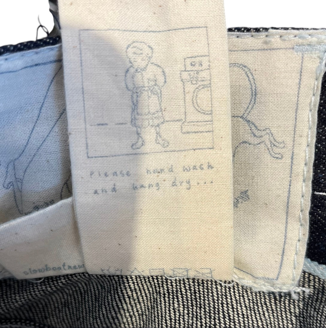 SLOWBOAT/Bottoms/26/Denim/NVY/1ST CUT DENIM view 5