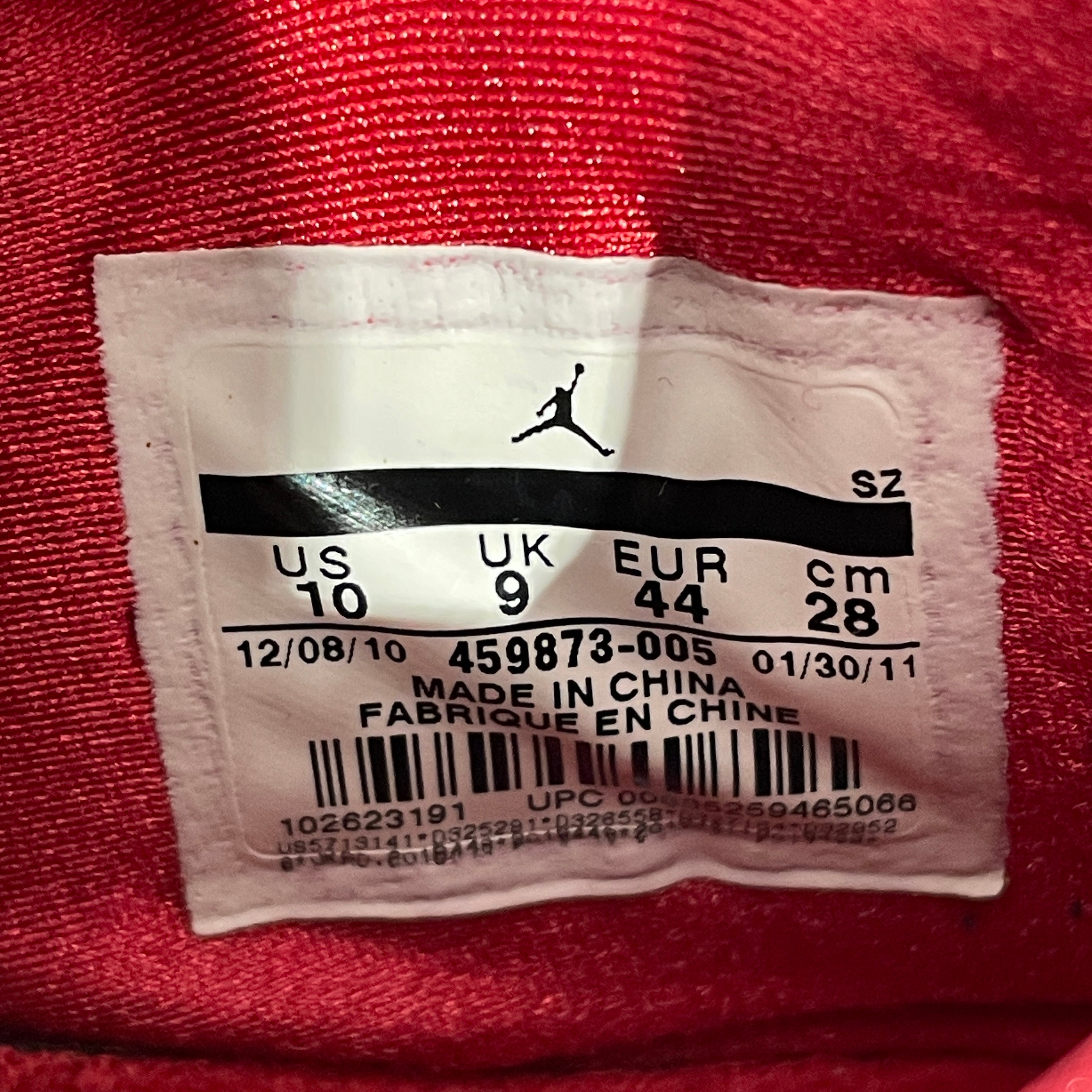 NIKE/AIR JORDAN 7 RETRO YOTR/Hi-Sneakers/US 10/Leather/WHT/459873-005 view 6