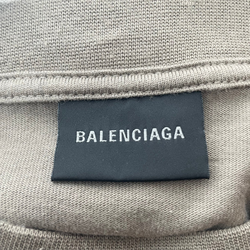 BALENCIAGA/LS T-Shirt/4/Cotton/CRM/WORLD FOOD PROGRAMME