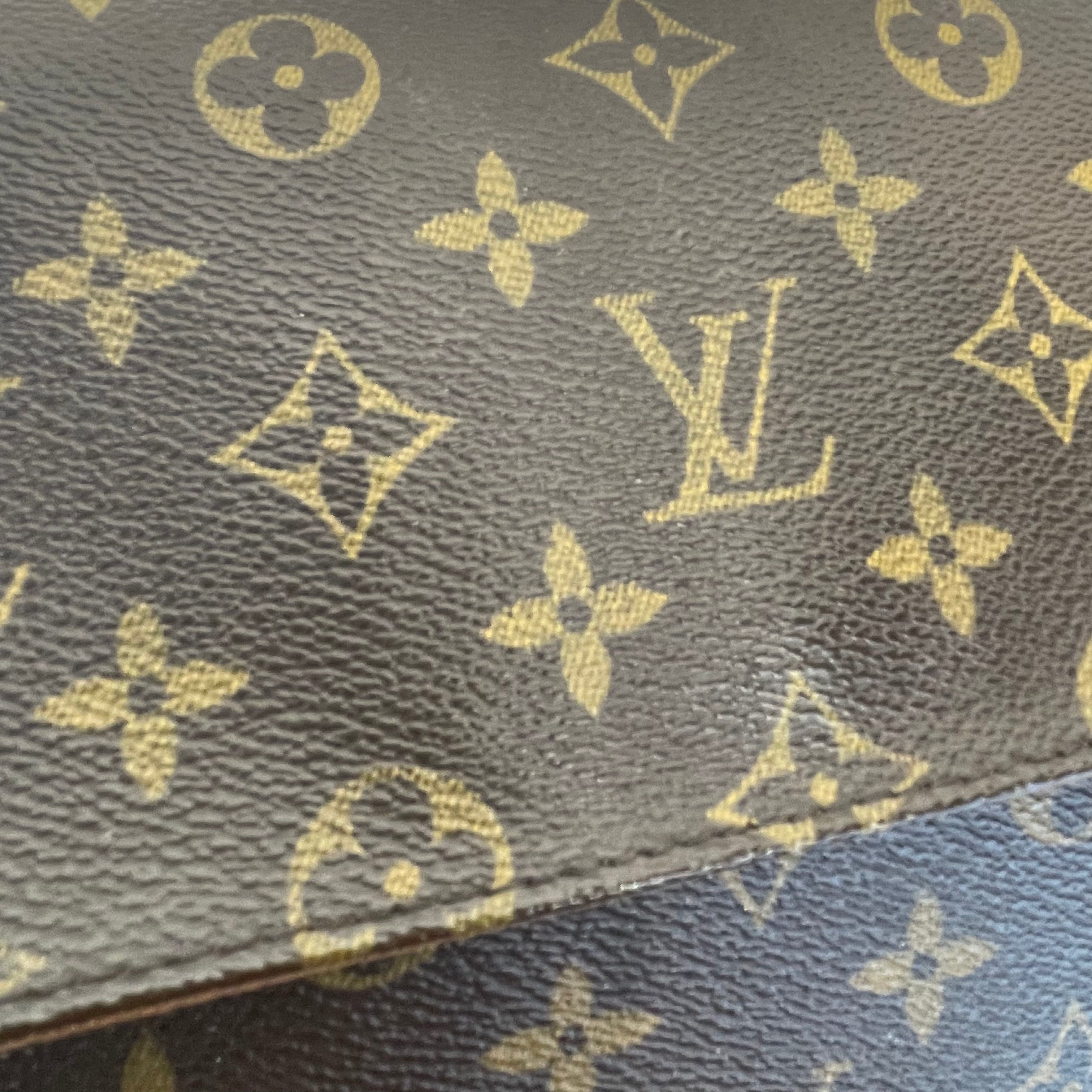 LOUIS VUITTON/Hand Bag/Monogram/Leather/BRW/Mini Looping view 6