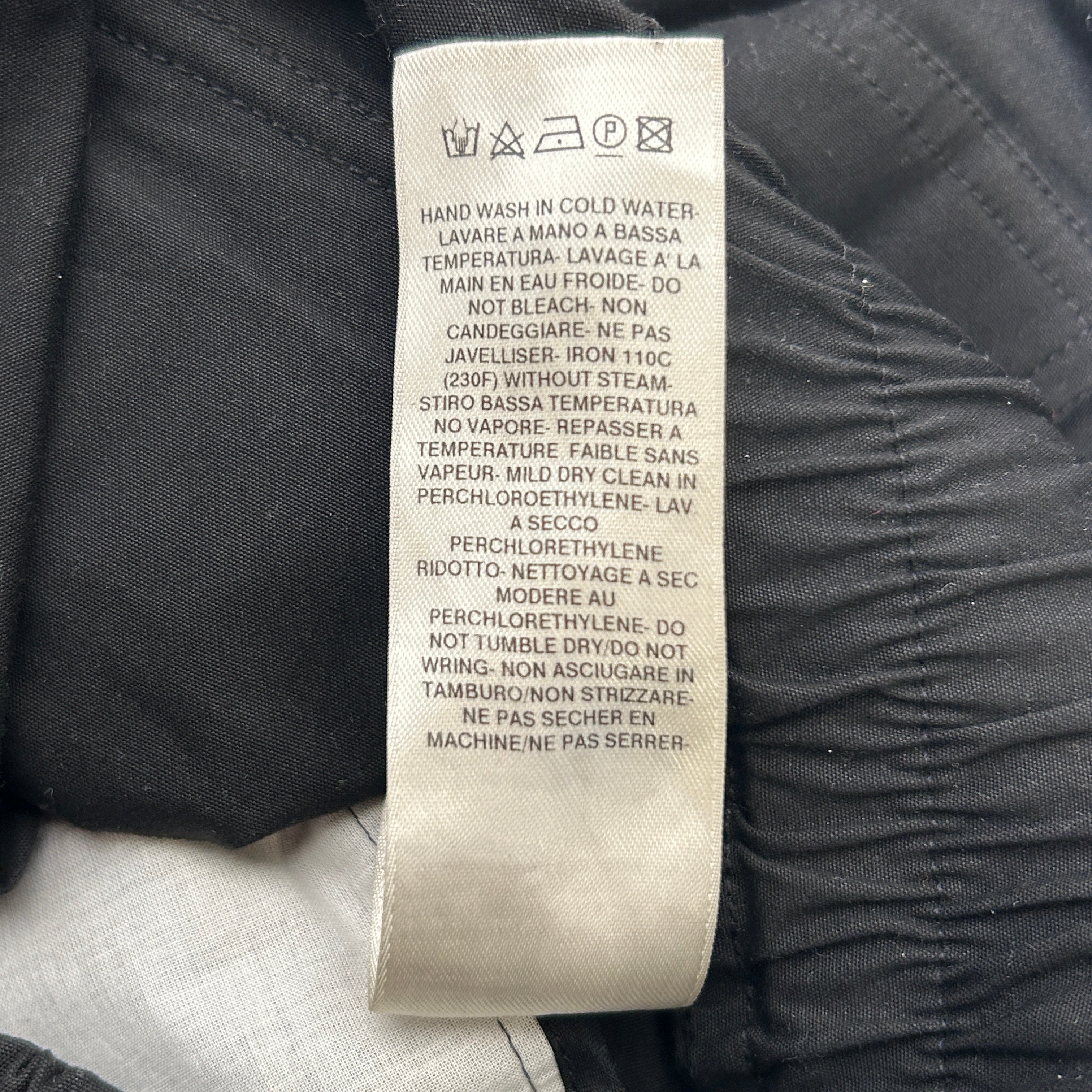 Rick Owens/Pants/40/Cotton/BLK/Rick Straight Leg Pants view 4