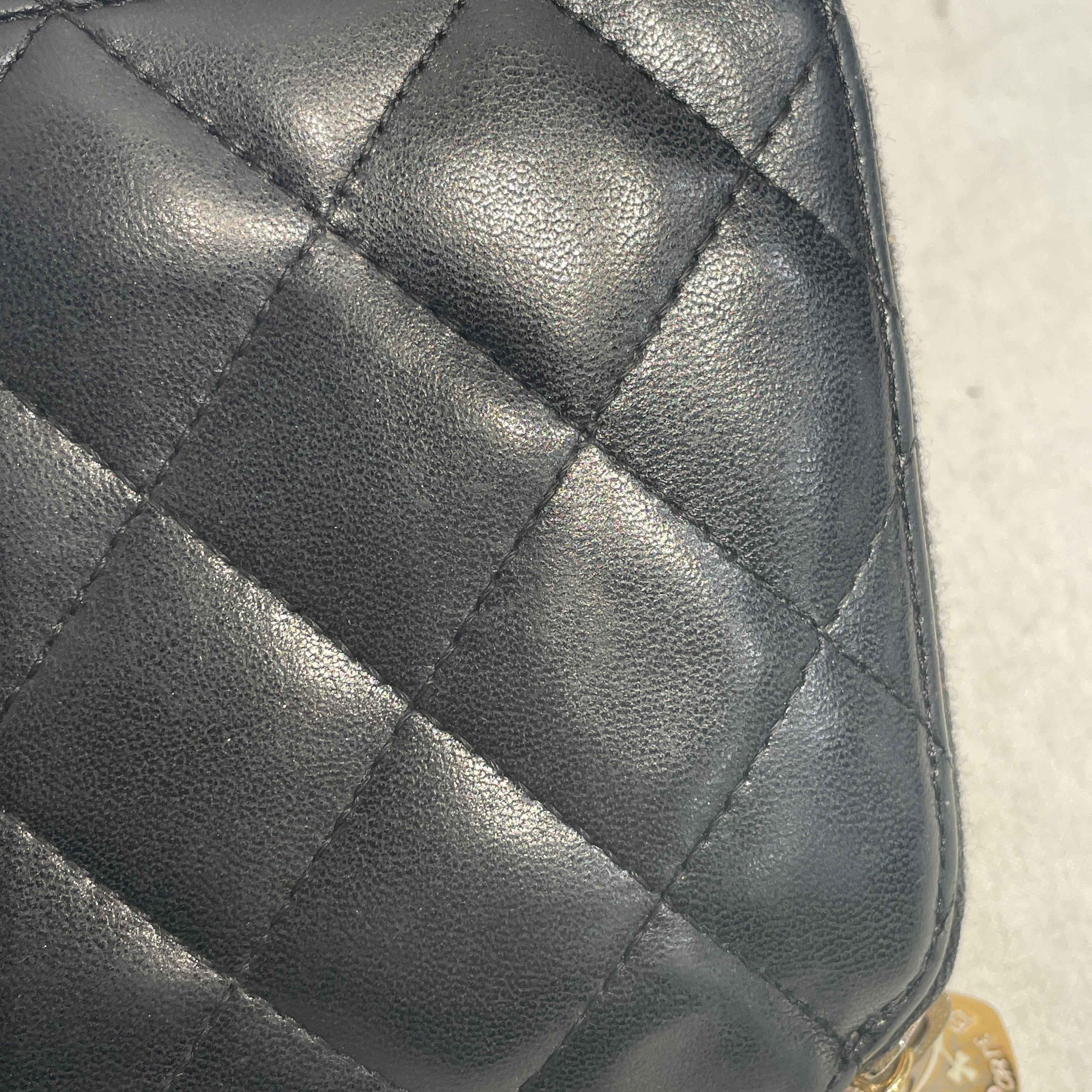 CHANEL/Long Wallet/Leather/BLK/L's/12646779 view 8
