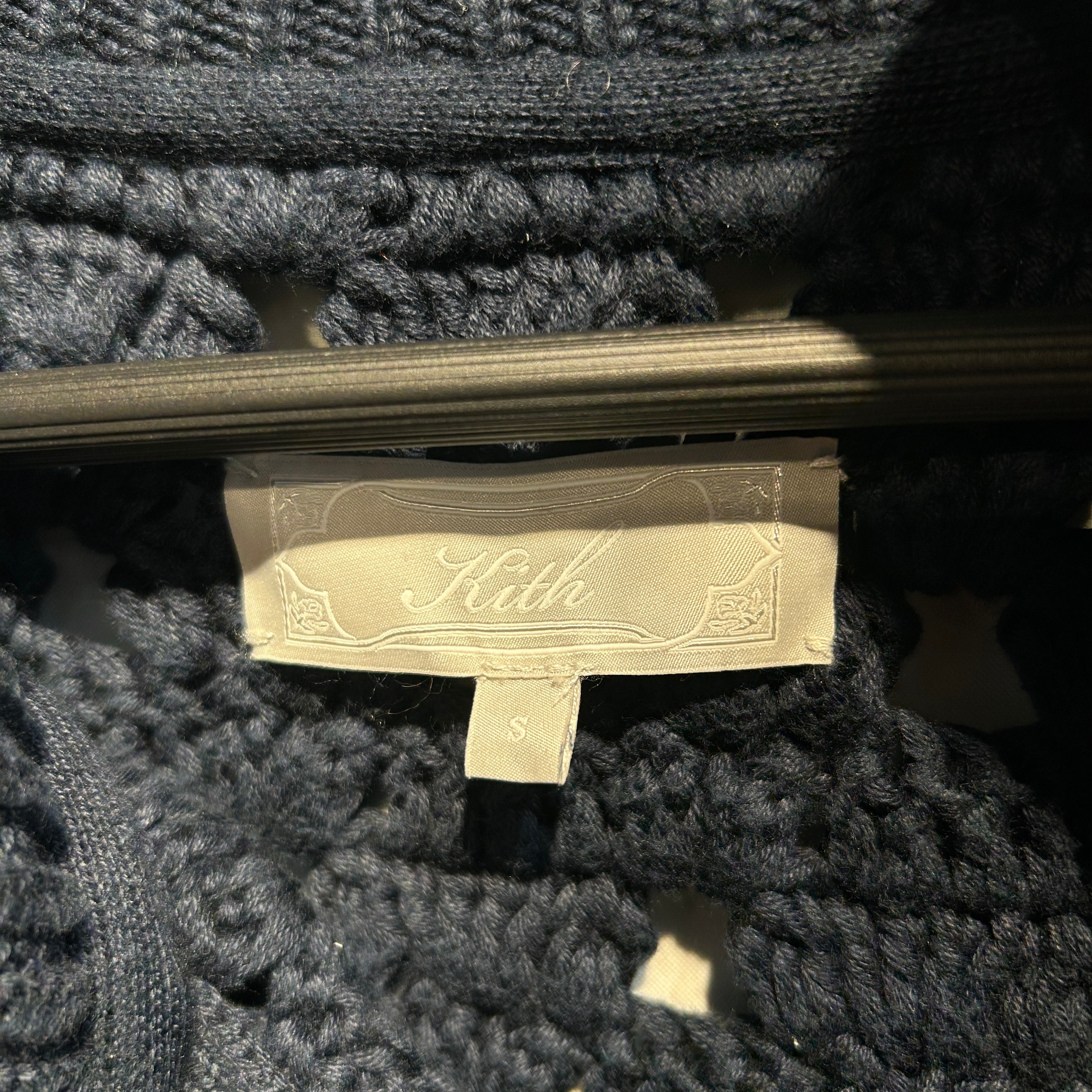 KITH/Jacket/S/Wool/BLU/Highland Crochet Knit Wyona view 3