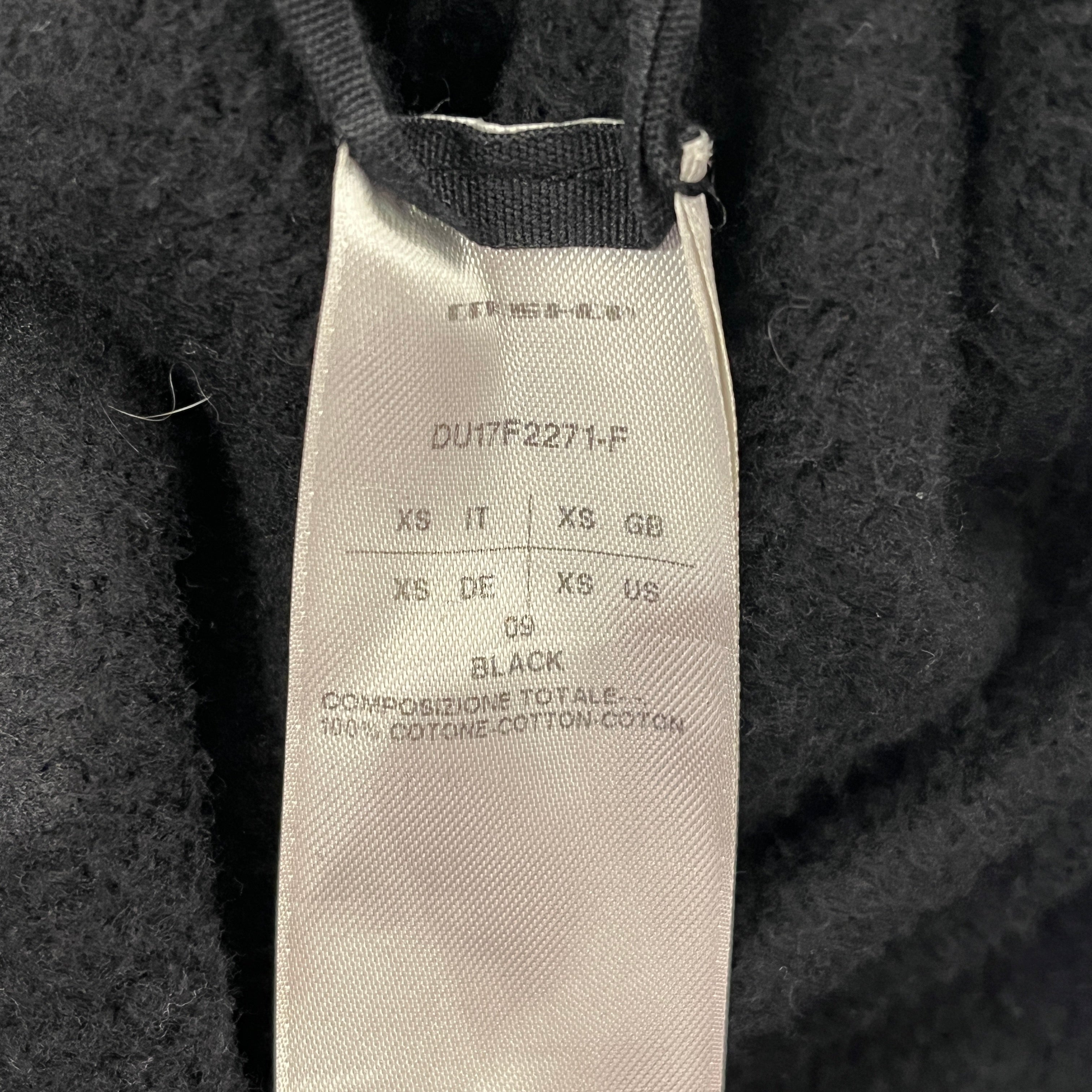 Rick Owens/Sweatshirt/XS/Cotton/BLK/ view 4