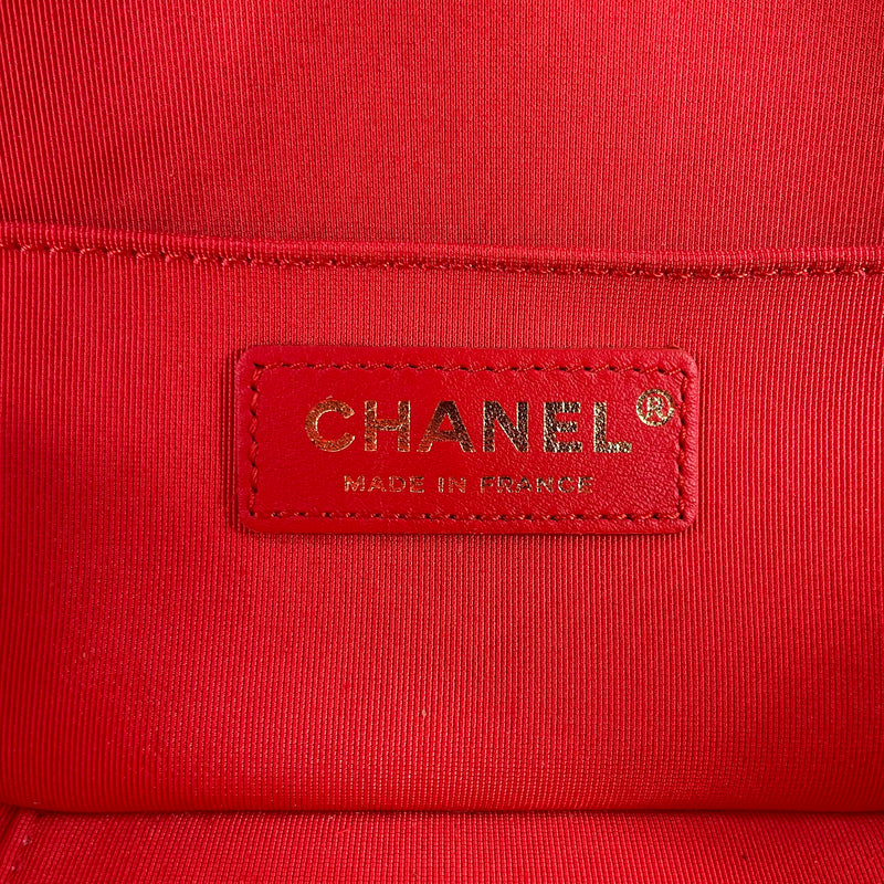 CHANEL/Cross Body Bag/RED/VANITY CASE BC2TXVK