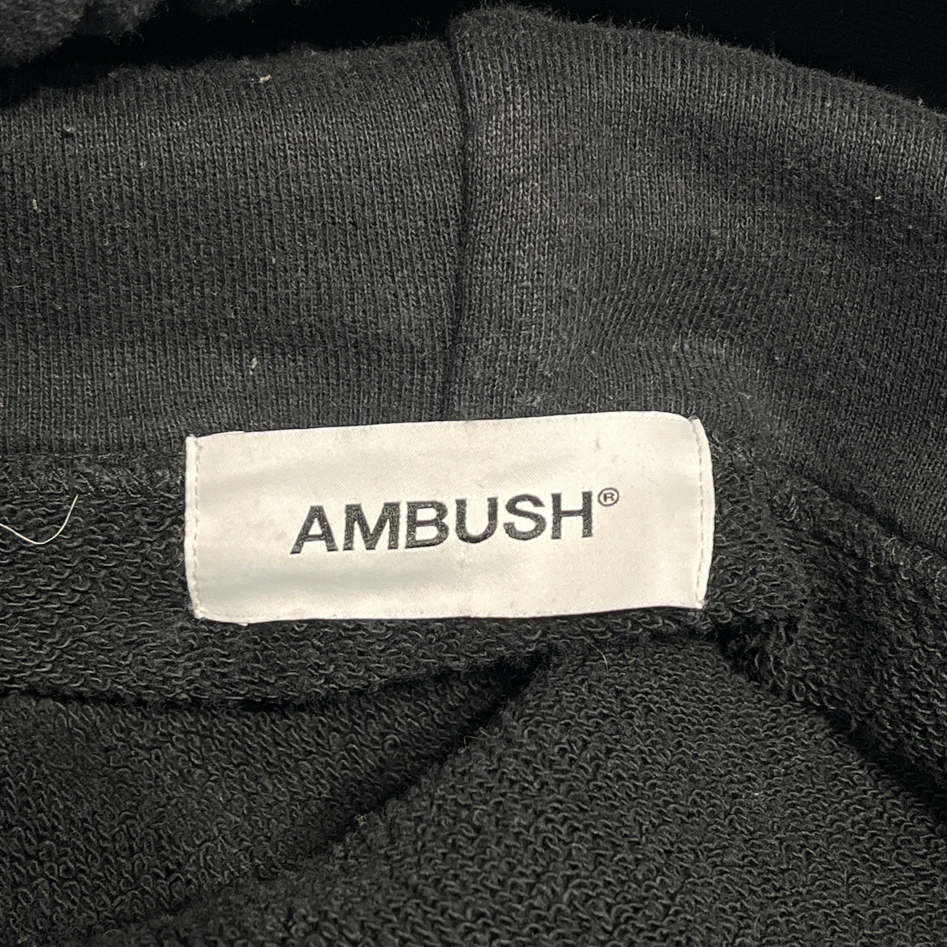 AMBUSH/Hoodie/3/Cotton/BLK/Pullover/MULTI-CORD STRING view 3