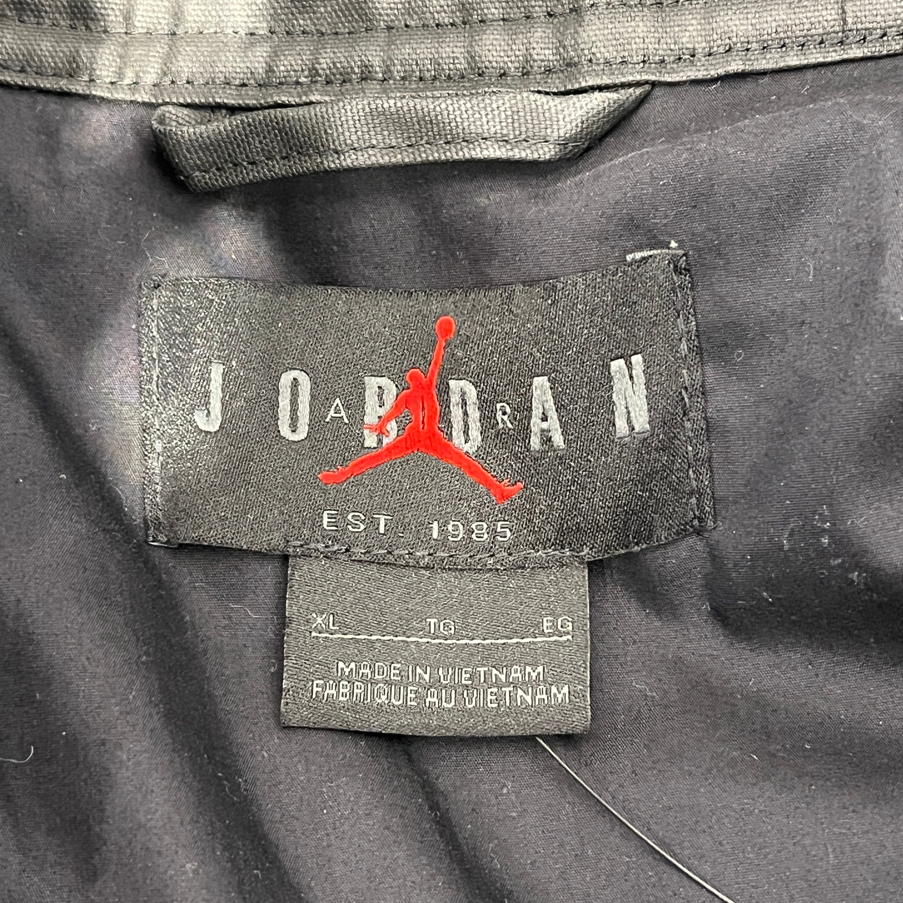 JORDAN BRAND/CACTUS JACK/Leather Jkt/XL/Leather/BLK/Graphic/Waxed Moto Cactus Jack Jacket view 3