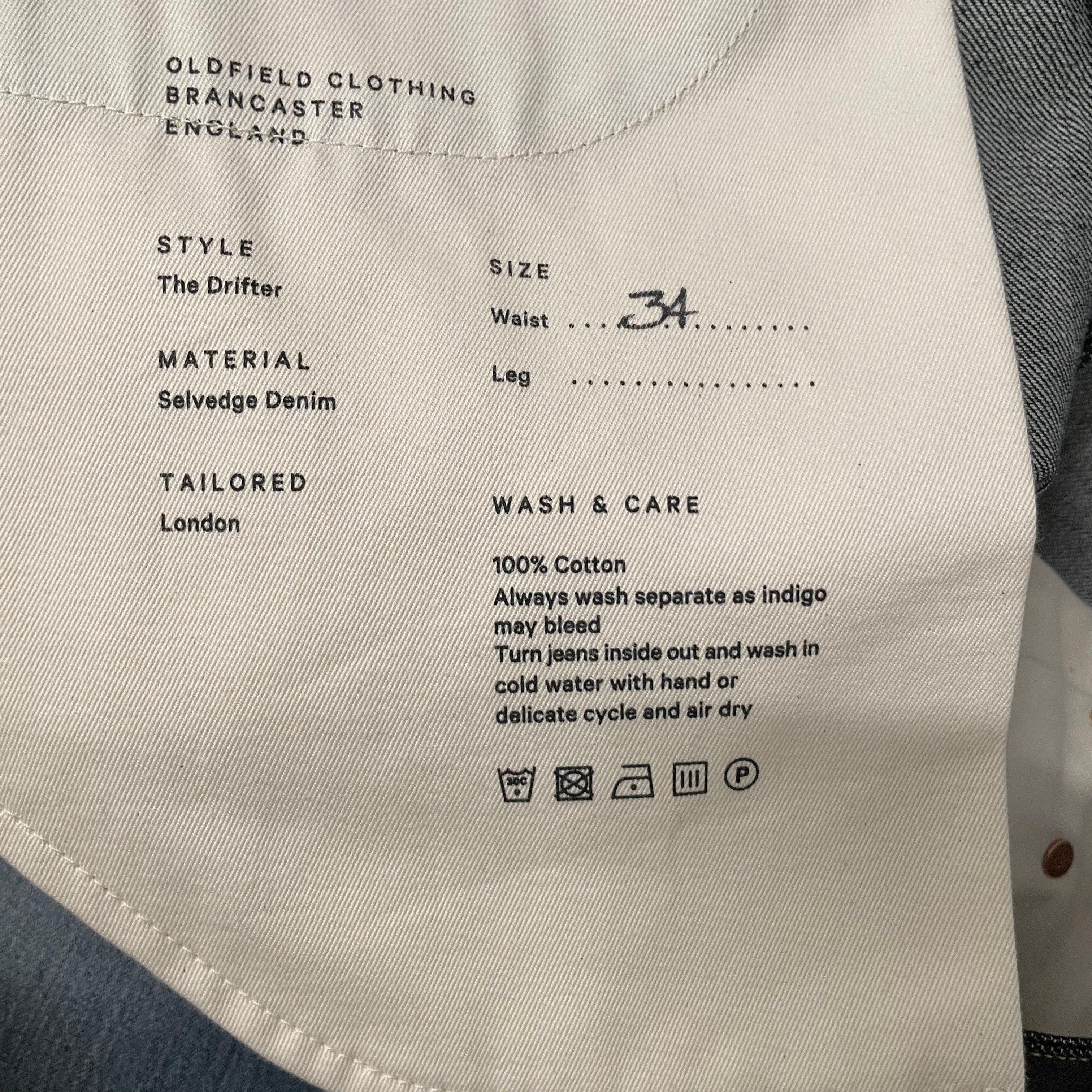 OLDFIELD/Pants/34/Cotton/NVY/ view 4