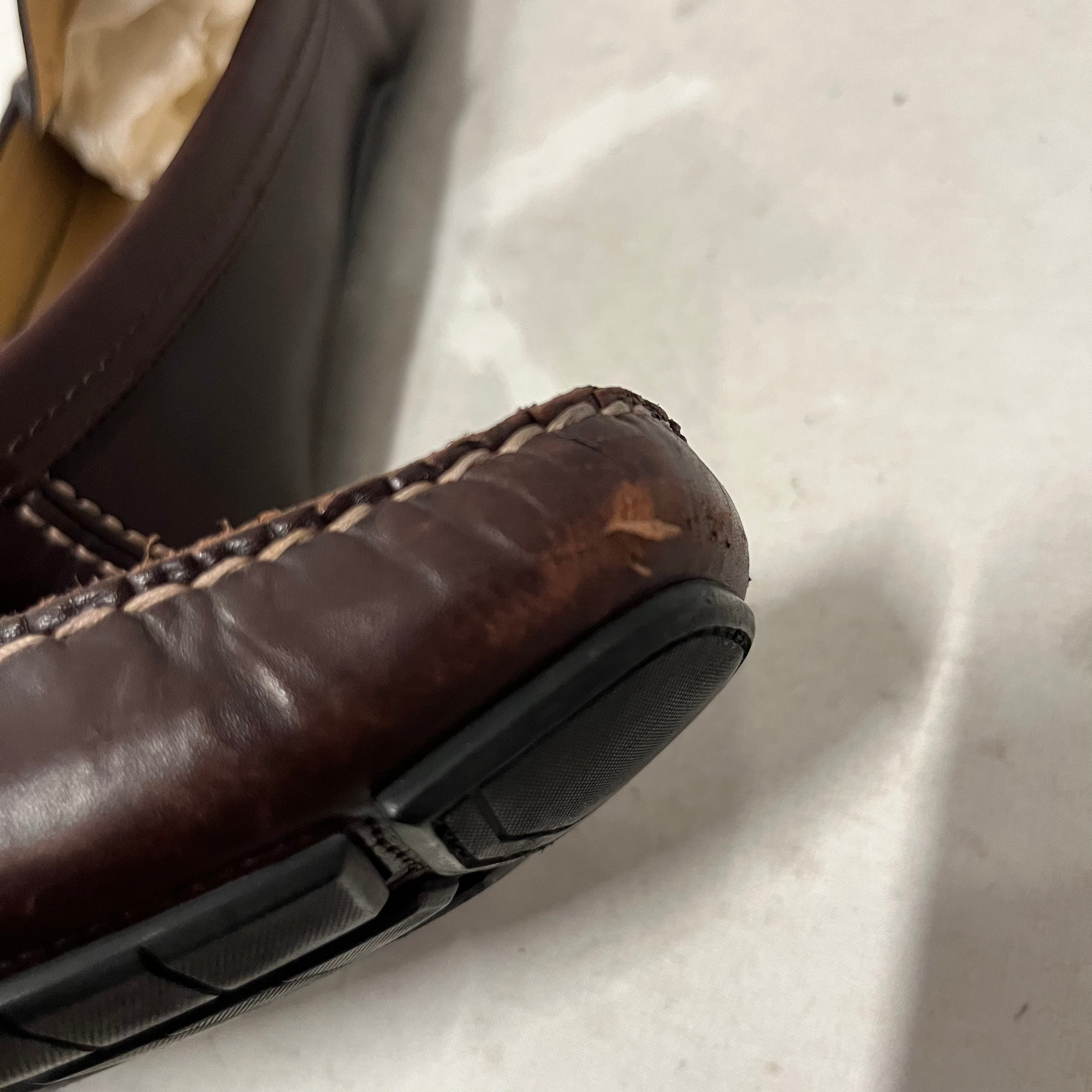 Salvatore Ferragamo/Loafers/US 12/All Over Print/Leather/BRW/driving loafers view 4