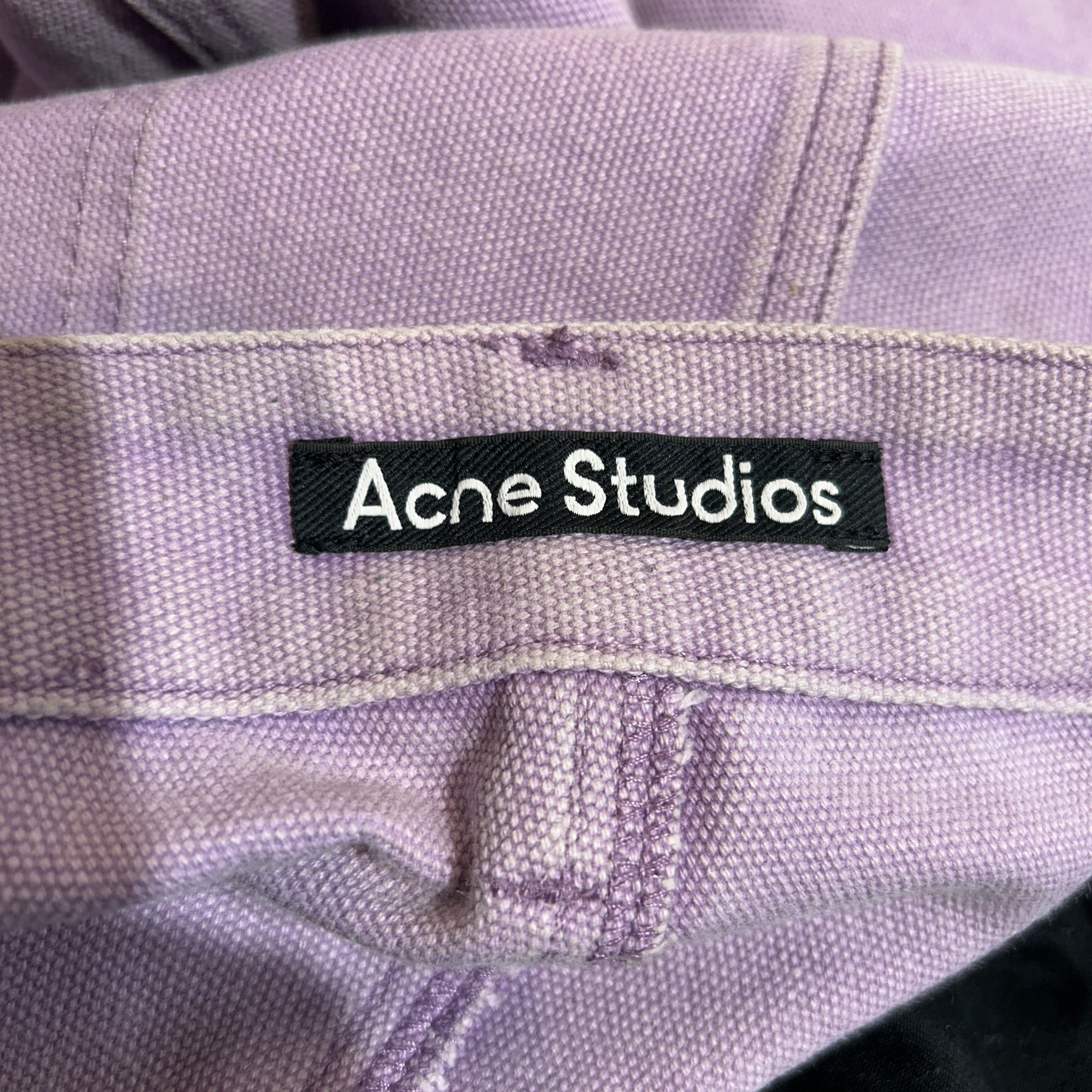 Acne Studios/Shorts/M/Cotton/PPL/big back pocket view 3