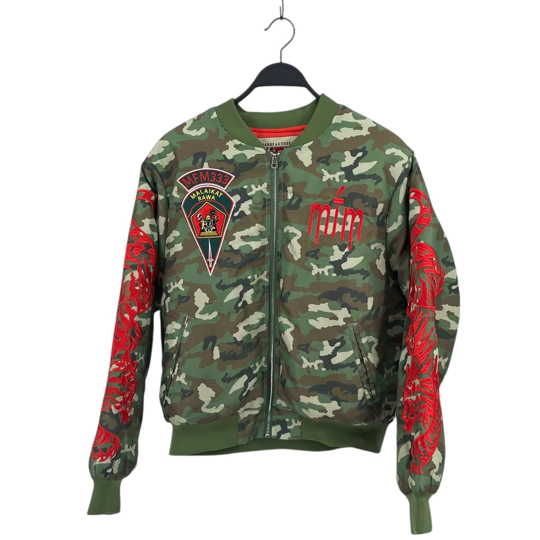 MURD333R FM/Jacket/M/Nylon/GRN/Camouflage/MA-1 BOMBER view 1