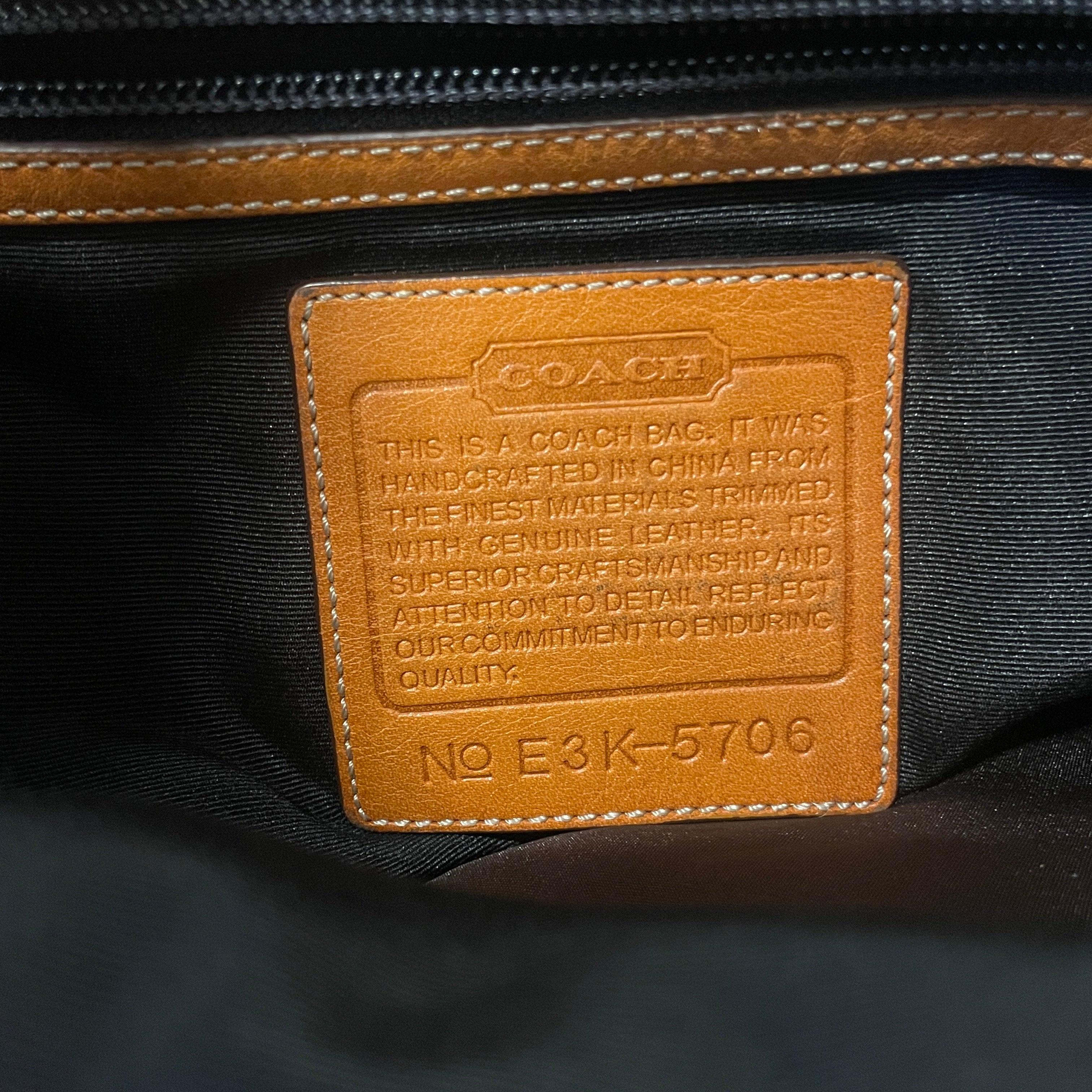 COACH/Hand Bag/Monogram/Cotton/BLK/SIGNATURE JACQUARD view 4