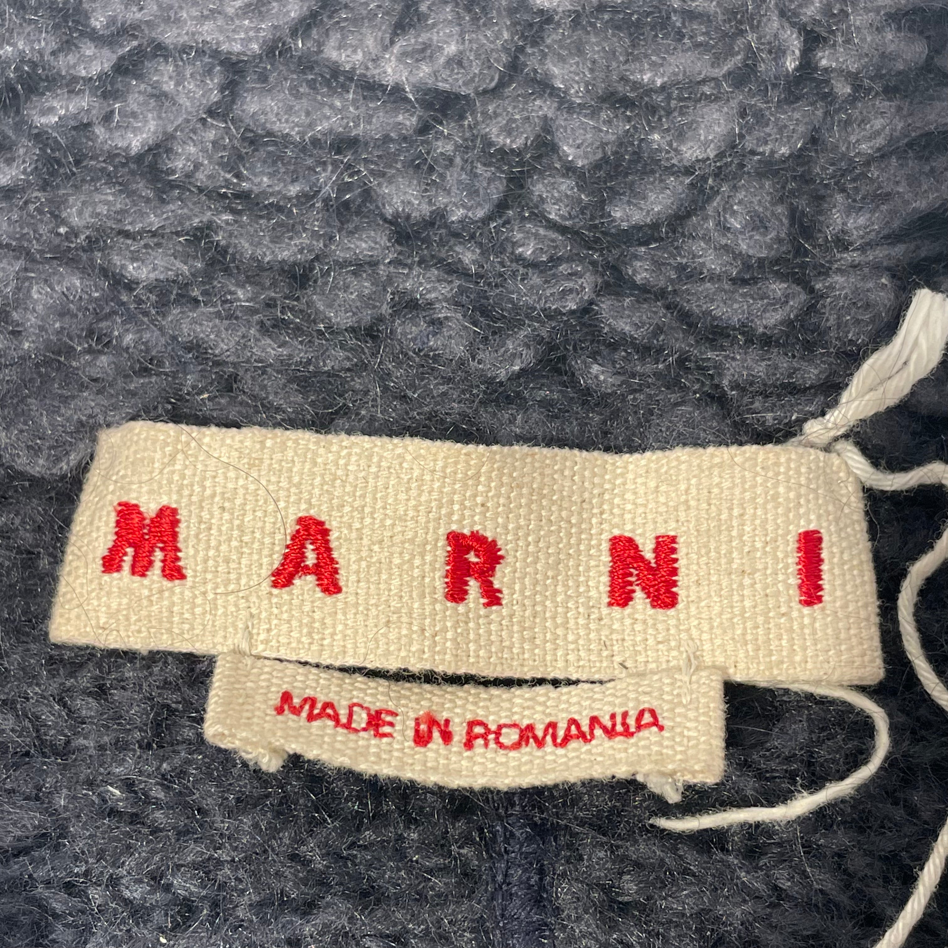 MARNI/Jacket/46/Faux Fur/NVY/CDMG0075Q0 view 3