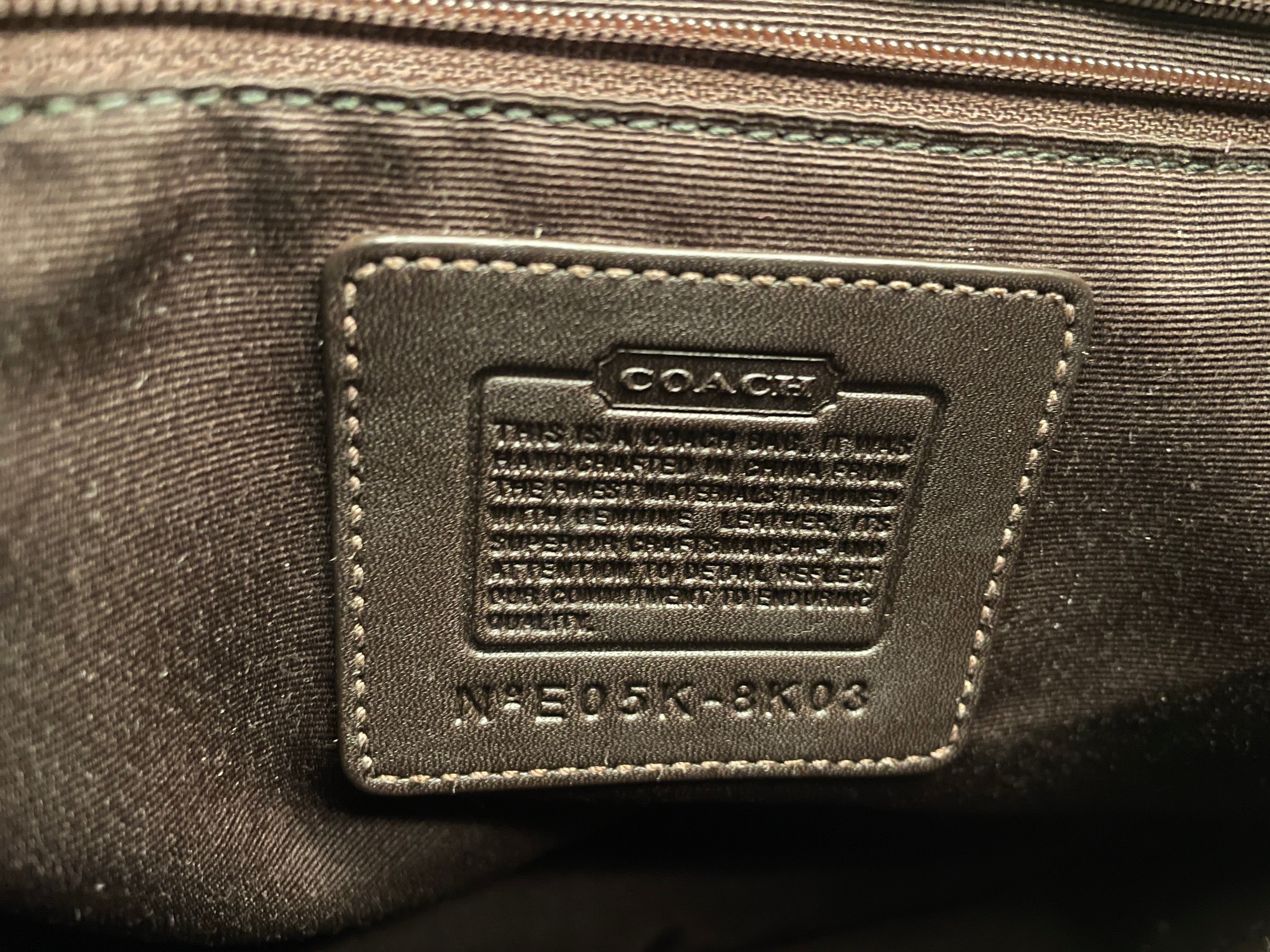 COACH/Hand Bag/Tweed/BRW/Hamptons Hobo Shoulder Bag view 3