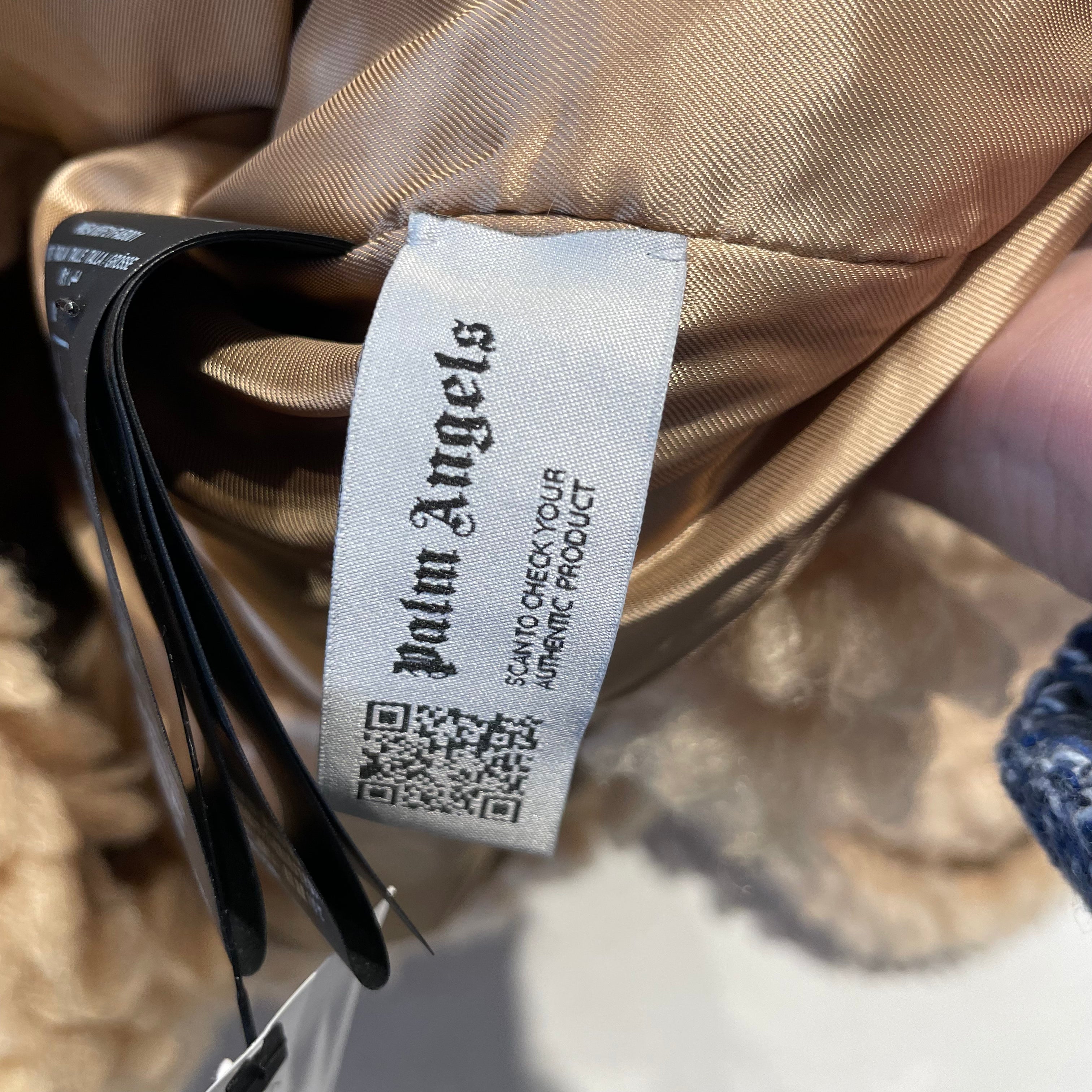 Palm Angels/Jacket/48/BEG/Sherling Teddy Style JKT view 3