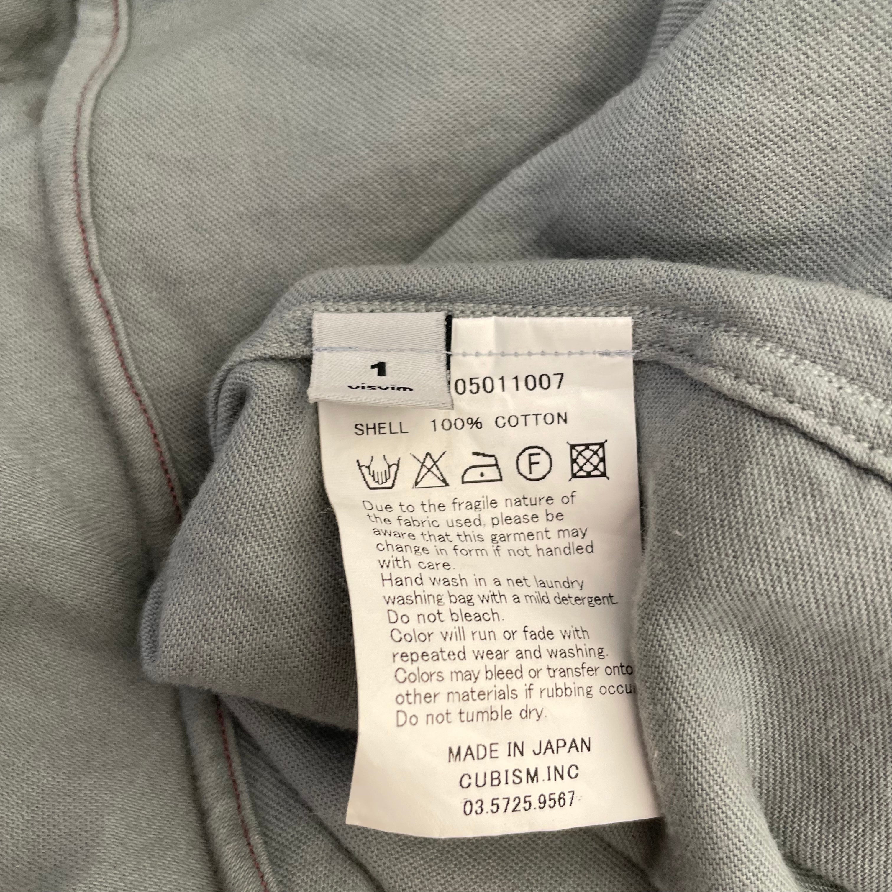 visvim/LS Shirt/1/Cotton/BLU/SOFT BUTTON DOWN view 4