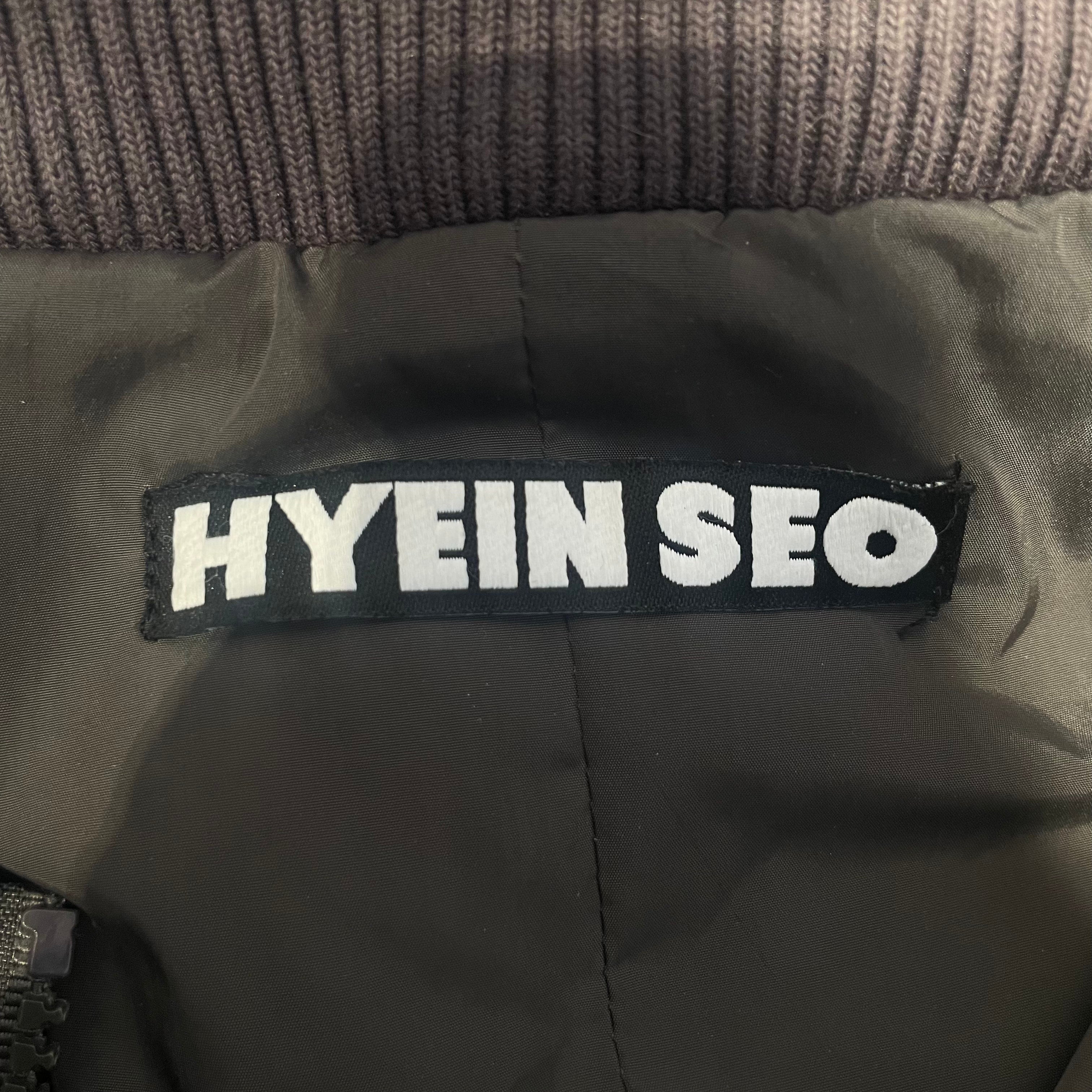 HYEIN SEO/Jacket/3/Nylon/GRY/Detachable Hooded Bomber view 3