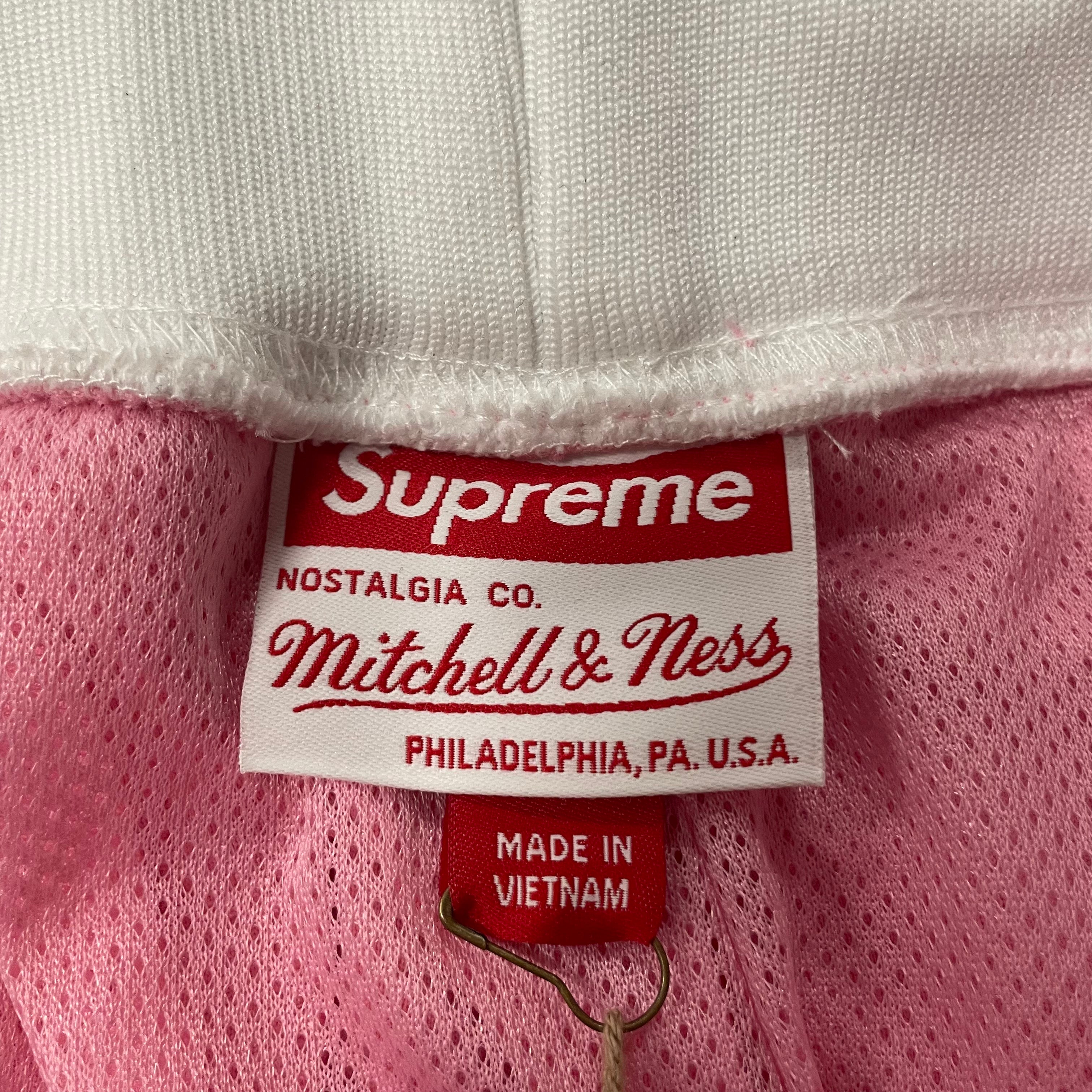 Supreme/mitchell&ness/Shorts/L/Cotton/PNK/Graphic/NY SUPREME ALL OVER PRINT view 3